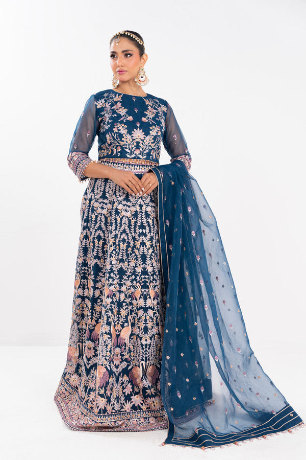 Al Karam | Luxe Formals | RTS | SHIRT, LINING, TROUSER & DUPATTA L by Alkaram