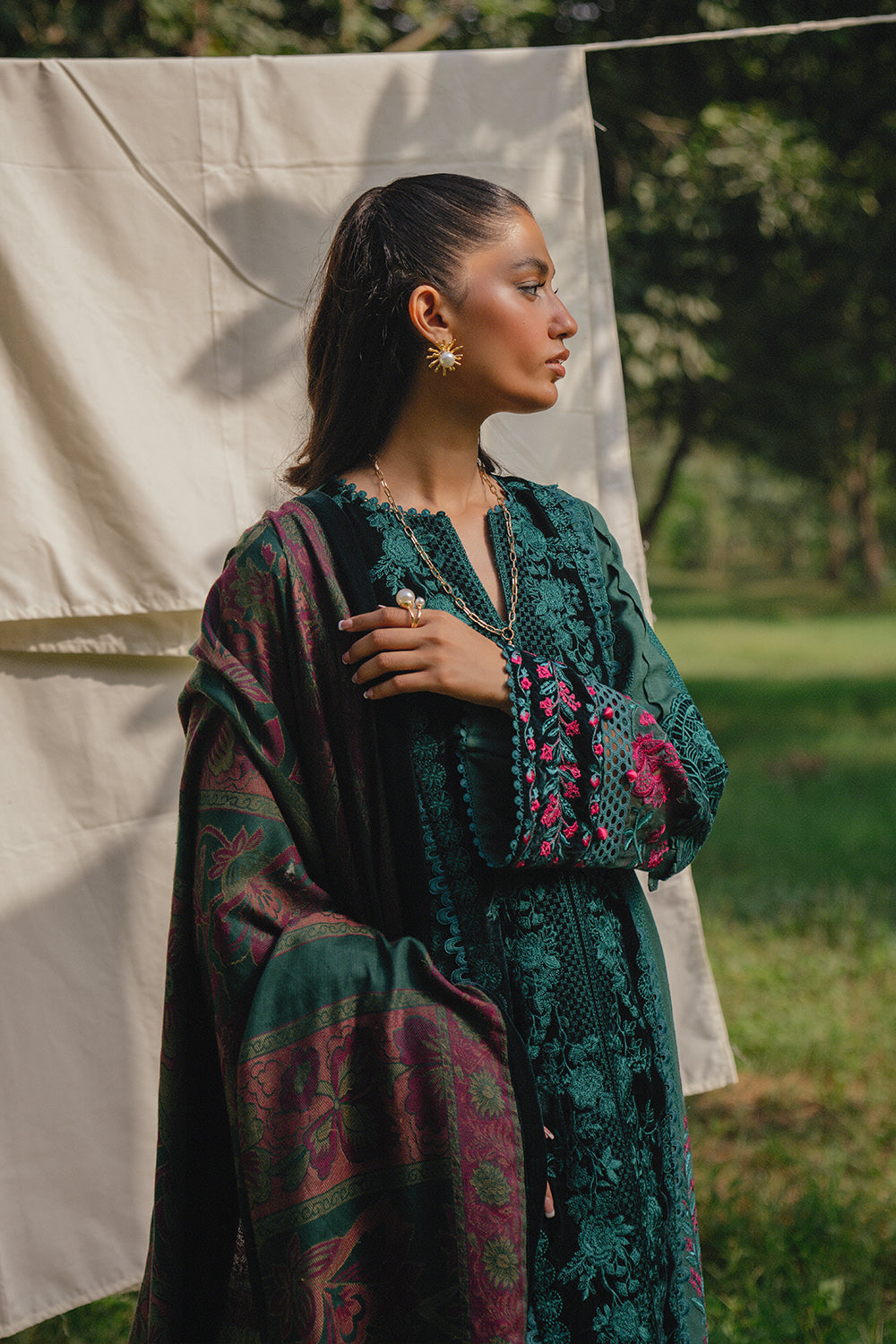 Saira Rizwan | Winter 2024 | DEA-SRW24-01 -  Saira Rizwan Ladies Clothes - Original Designer Dress - House of Maryam