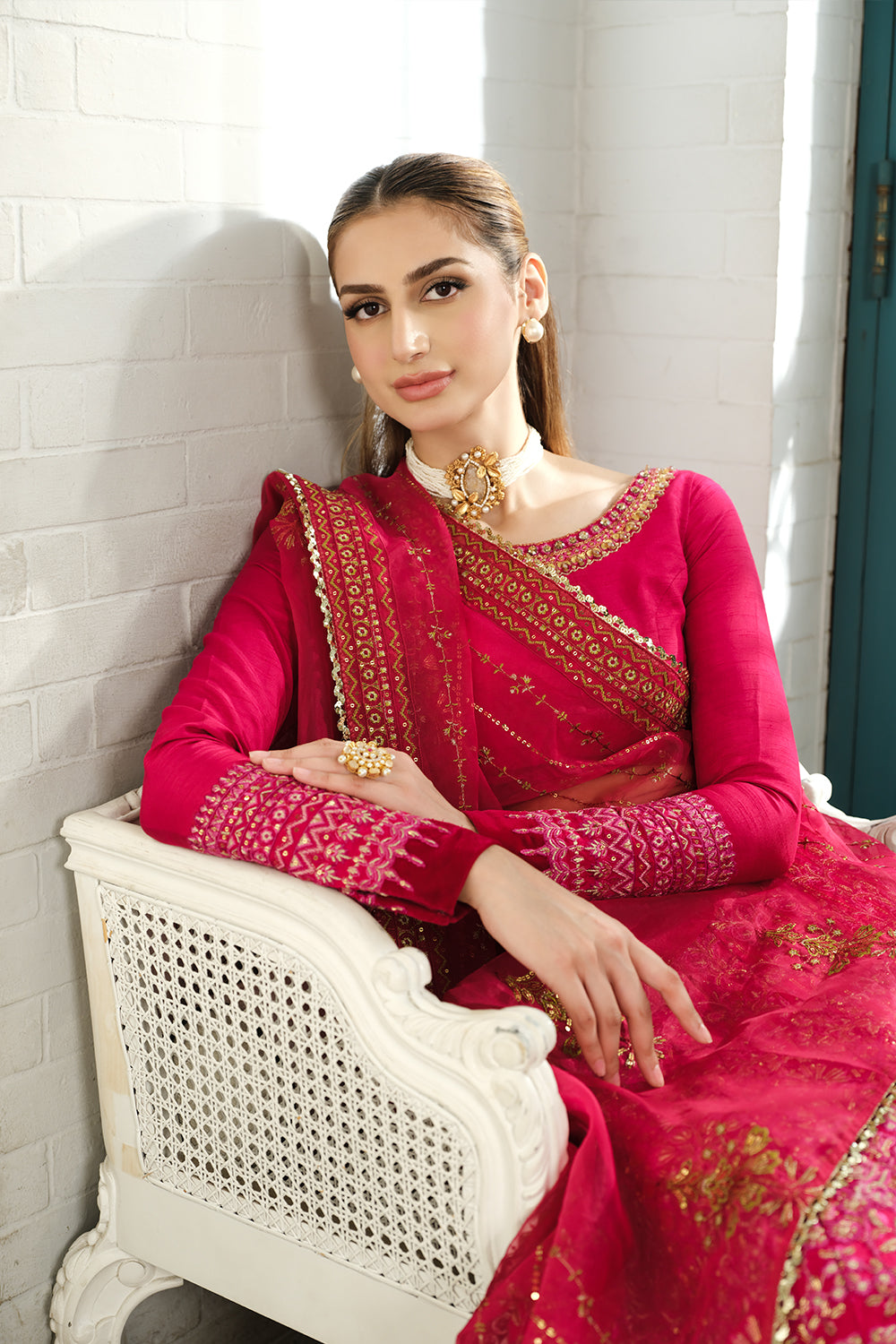 Saira Rizwan | Naqsh Festive | SRN24-04 Sharmas -  Saira Rizwan Bridal - Original Designer Dress - House of Maryam