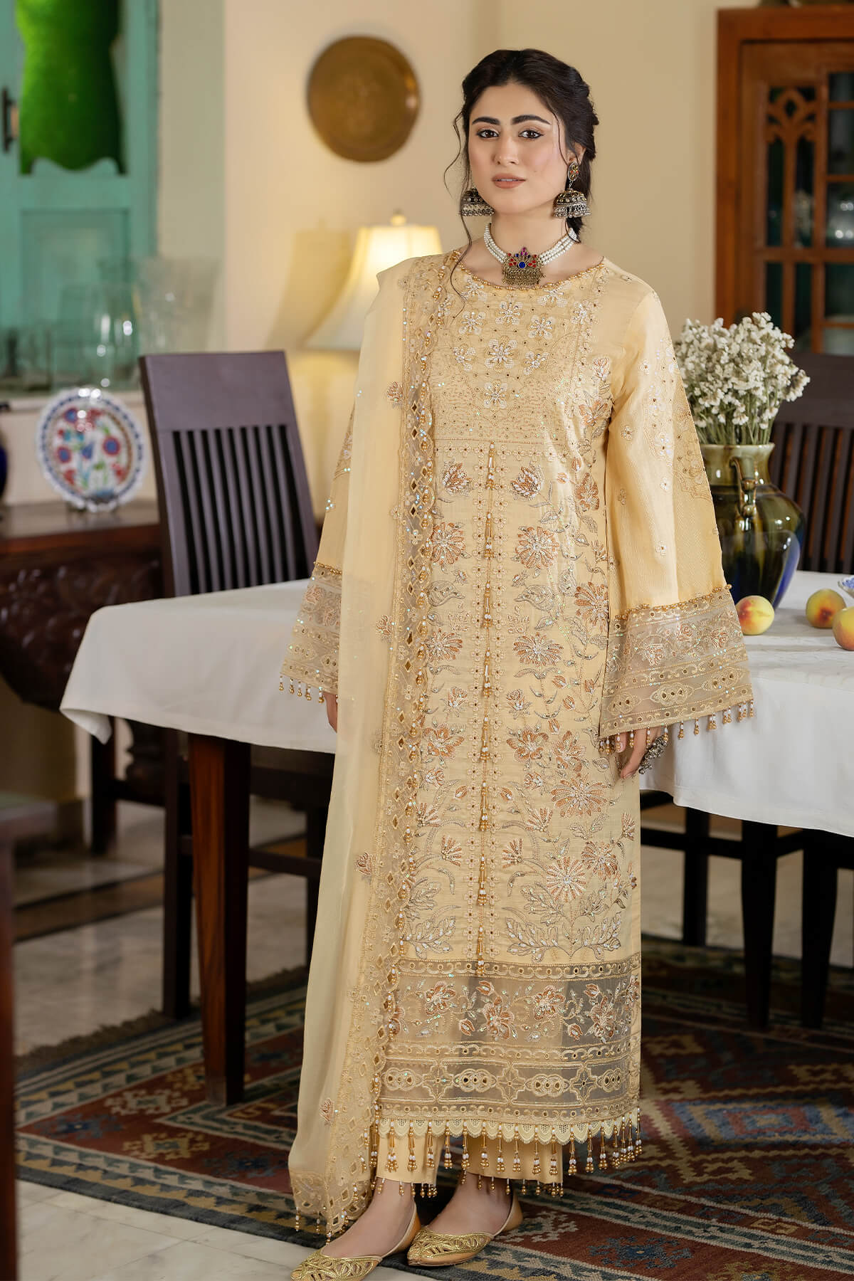 Raeesa Premium | Kimora Lawn Collection | Kimora | HL-13 Zainab -  Raeesa Premium Luxury - Original Designer Dress - House of Maryam