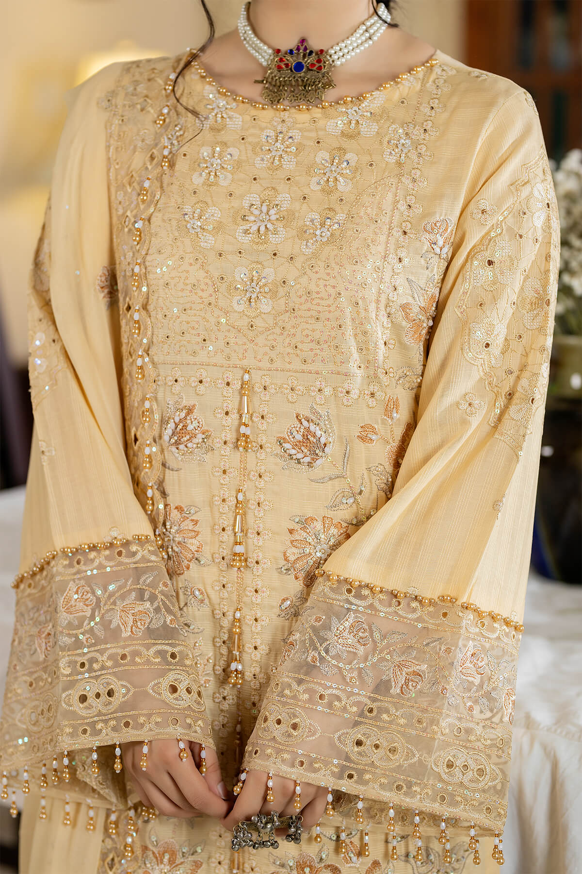Raeesa Premium | Kimora Lawn Collection | Kimora | HL-13 Zainab -  Raeesa Premium Luxury - Original Designer Dress - House of Maryam