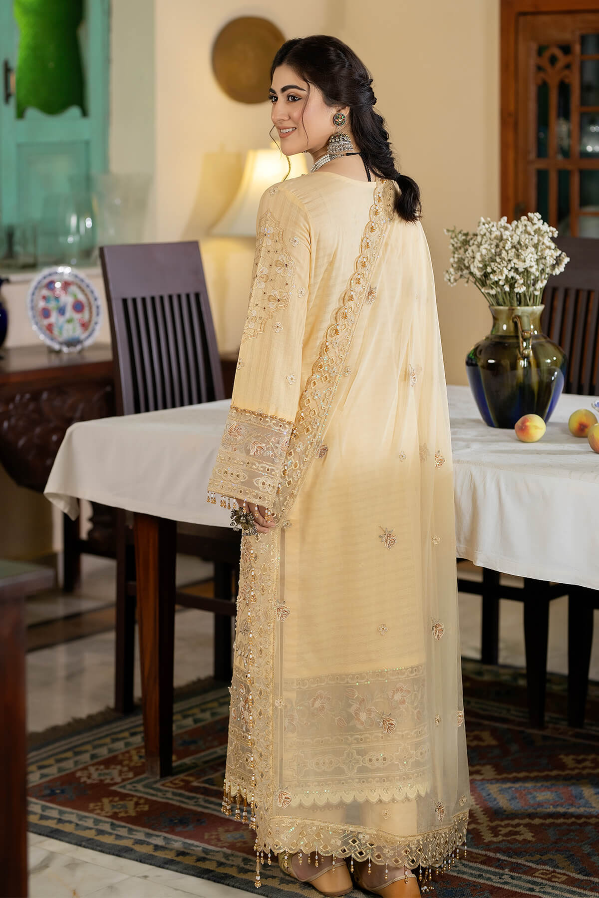 Raeesa Premium | Kimora Lawn Collection | Kimora | HL-13 Zainab -  Raeesa Premium Luxury - Original Designer Dress - House of Maryam