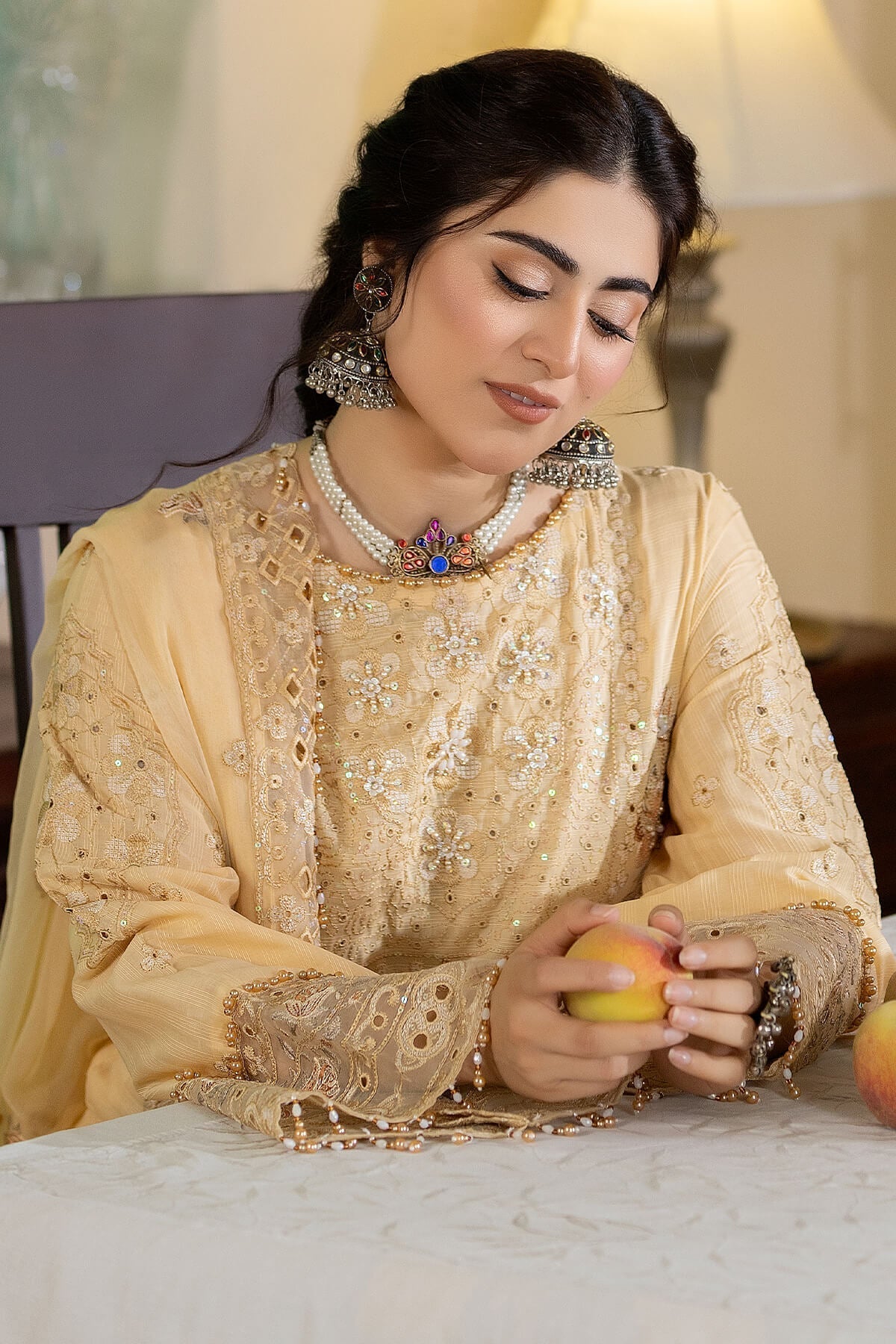 Raeesa Premium | Kimora Lawn Collection | Kimora | HL-13 Zainab -  Raeesa Premium Luxury - Original Designer Dress - House of Maryam