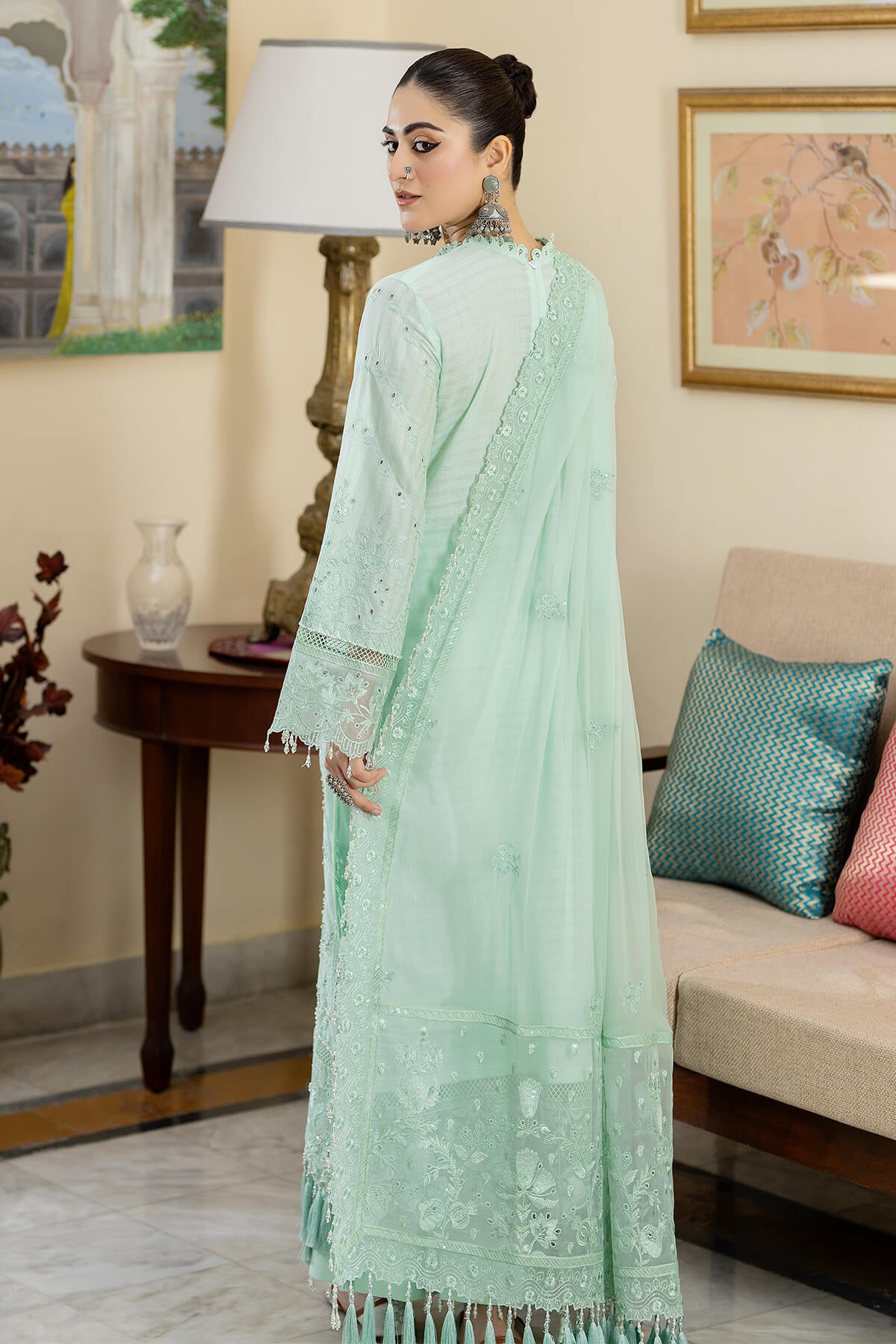 Raeesa Premium | Kimora Lawn Collection | Kimora | HL-15 Aysel -  Raeesa Premium Luxury - Original Designer Dress - House of Maryam