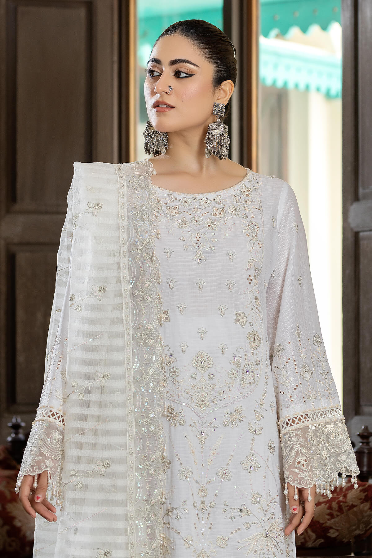 Raeesa Premium | Kimora Lawn Collection | Kimora | HL-18 Marwa -  Raeesa Premium Luxury - Original Designer Dress - House of Maryam