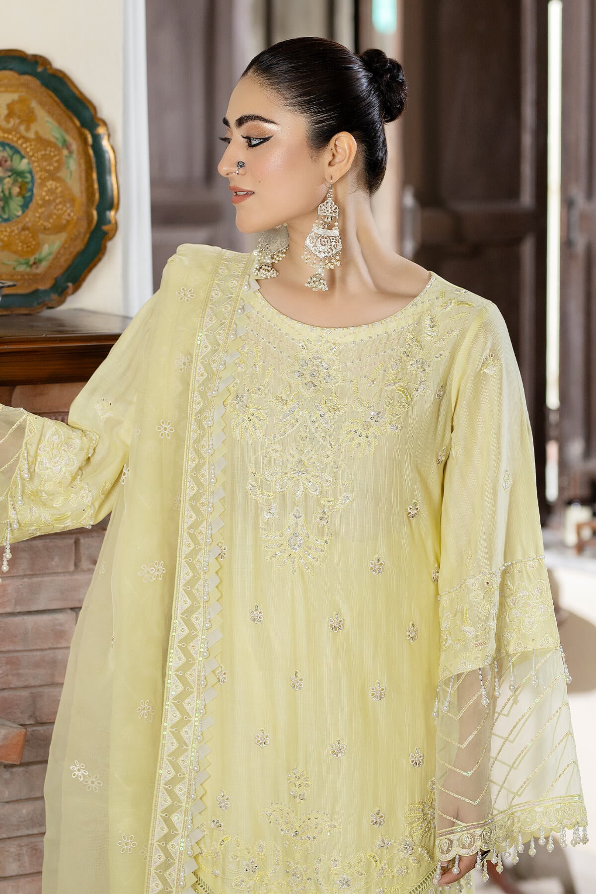 Raeesa Premium | Kimora Lawn Collection | Kimora | HL-20 Sunbul -  Raeesa Premium Luxury - Original Designer Dress - House of Maryam