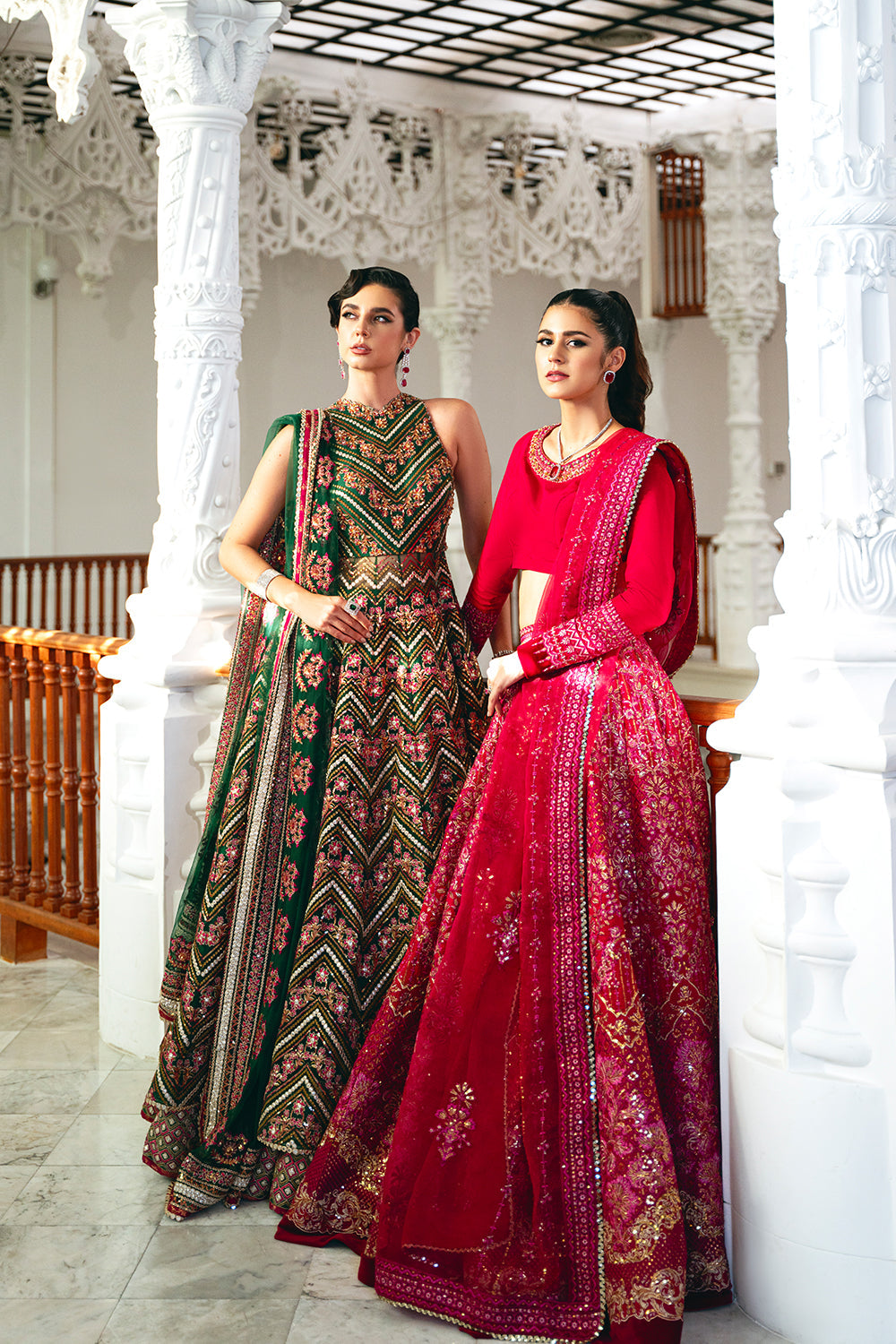 Saira Rizwan | Naqsh Festive | SRN24-04 Sharmas -  Saira Rizwan Bridal - Original Designer Dress - House of Maryam