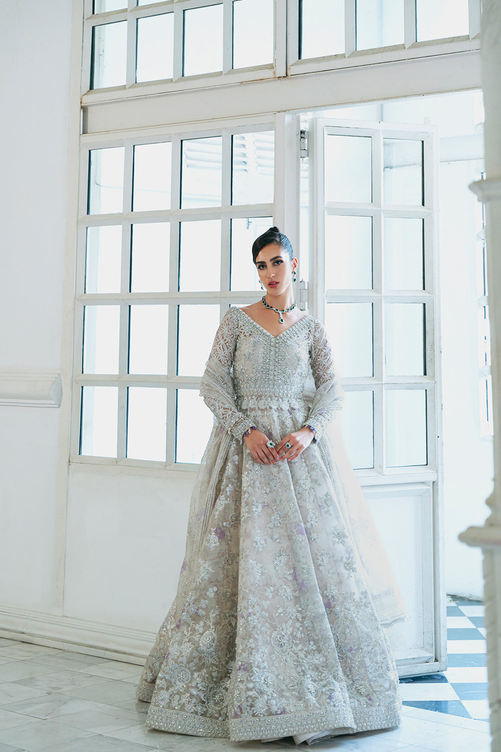 Saira Rizwan | Naqsh Festive | SRN24-01 Daphne by Designer Saira Rizwan - House of Maryam - Pakistani Designer Ethnic Wear in {{ shop.shopifyCountryName }}