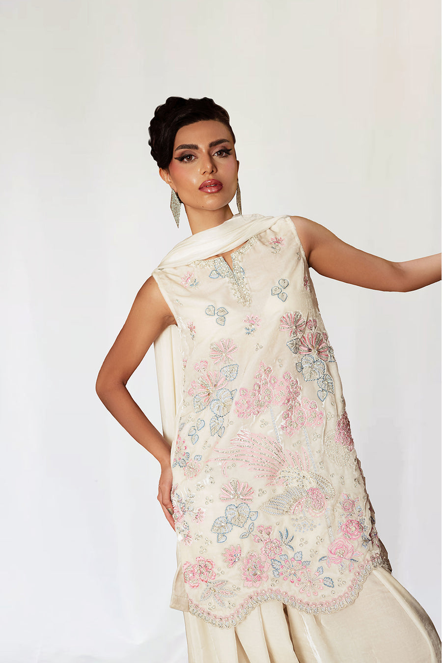 Saira Rizwan | Velvet Pret 25 | NARGIS-SRVP25-07-6