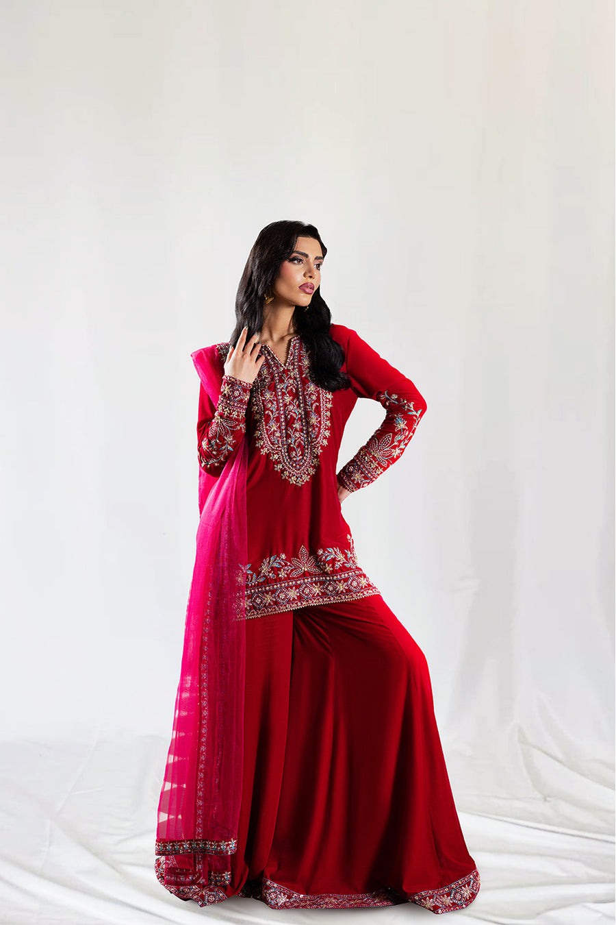 Saira Rizwan | Velvet Pret 25 | SHIREEN-SRVP25-04-3