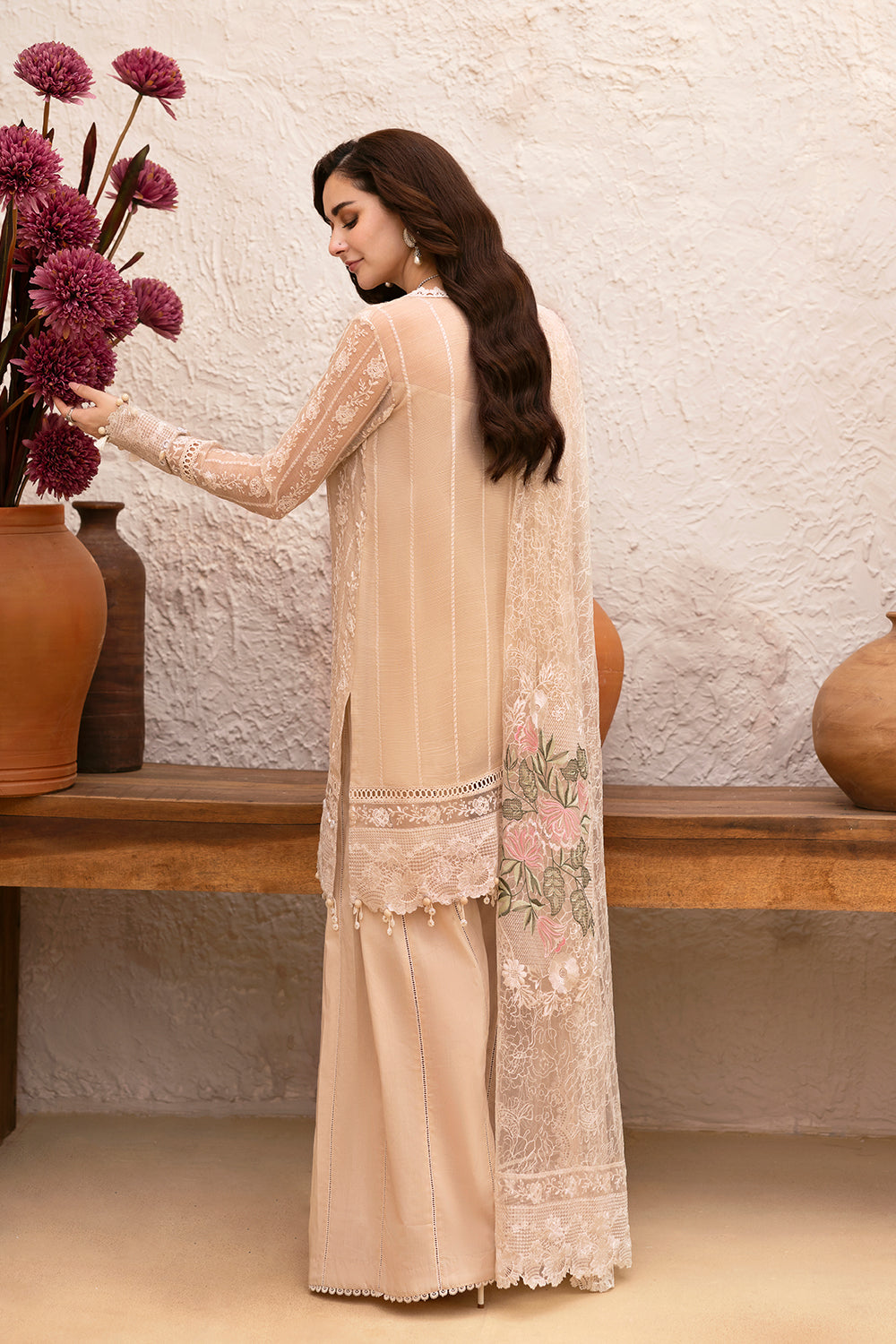 Saira Rizwan | Luxury Lawn 25 | MADONNA-SRL25-08 -  Saira Rizwan Ladies Clothes - Original Designer Dress - House of Maryam