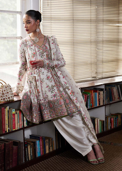 Hussain Rehar | SS Luxury Pret 25 | Inara -  Hussain Rehar Ladies Clothes - Original Designer Dress - House of Maryam