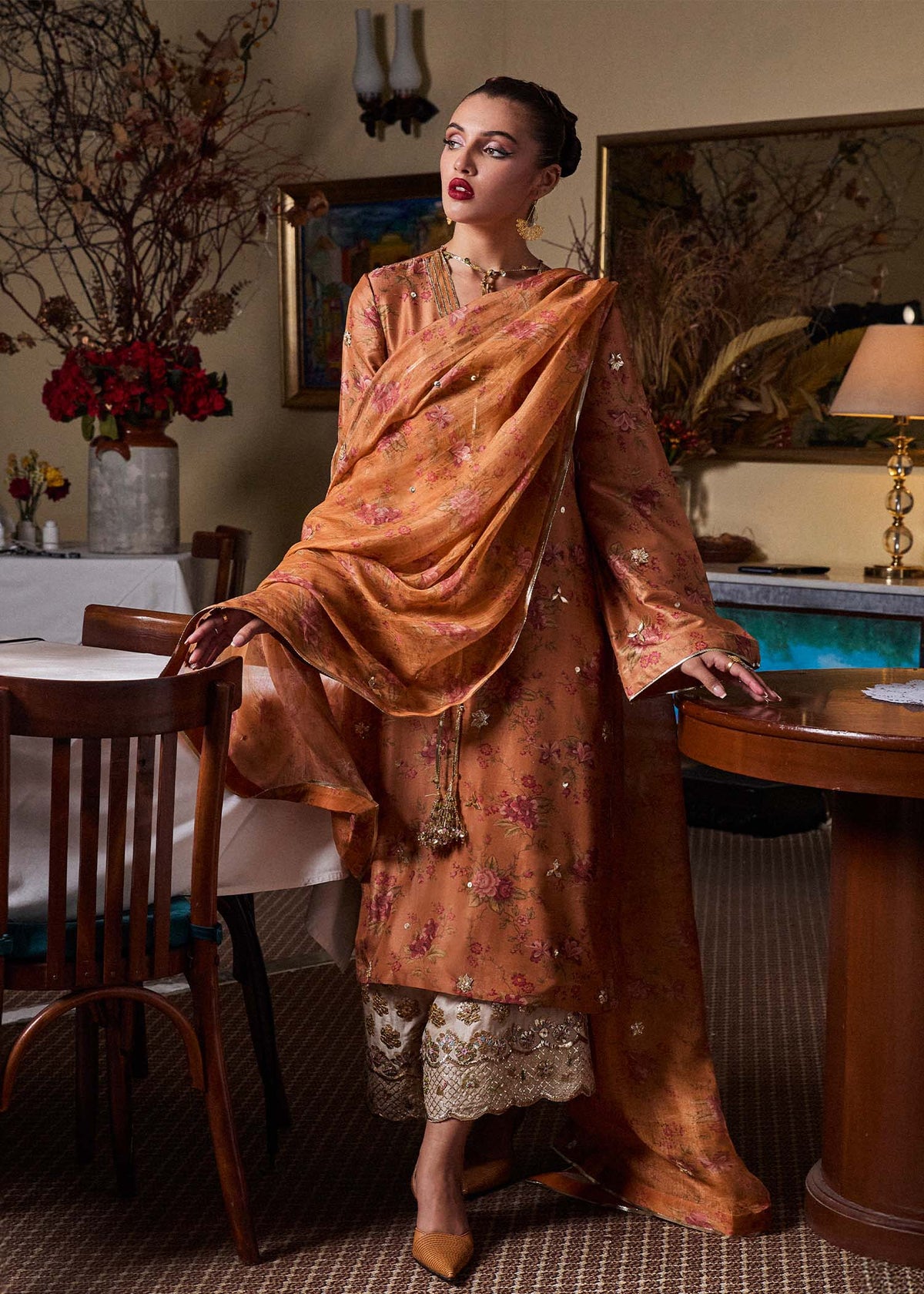 Hussain Rehar | SS Luxury Pret 25 | Dijan -  Hussain Rehar Ladies Clothes - Original Designer Dress - House of Maryam