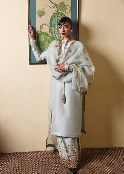 Hussain Rehar | SS Luxury Pret 25 | Miage -  Hussain Rehar Ladies Clothes - Original Designer Dress - House of Maryam