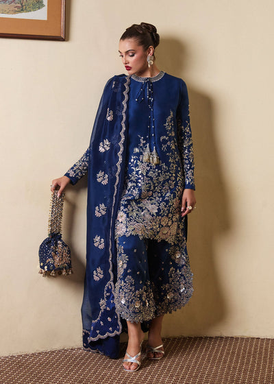 Hussain Rehar | SS Luxury Pret 25 | Twil -  Hussain Rehar Ladies Clothes - Original Designer Dress - House of Maryam