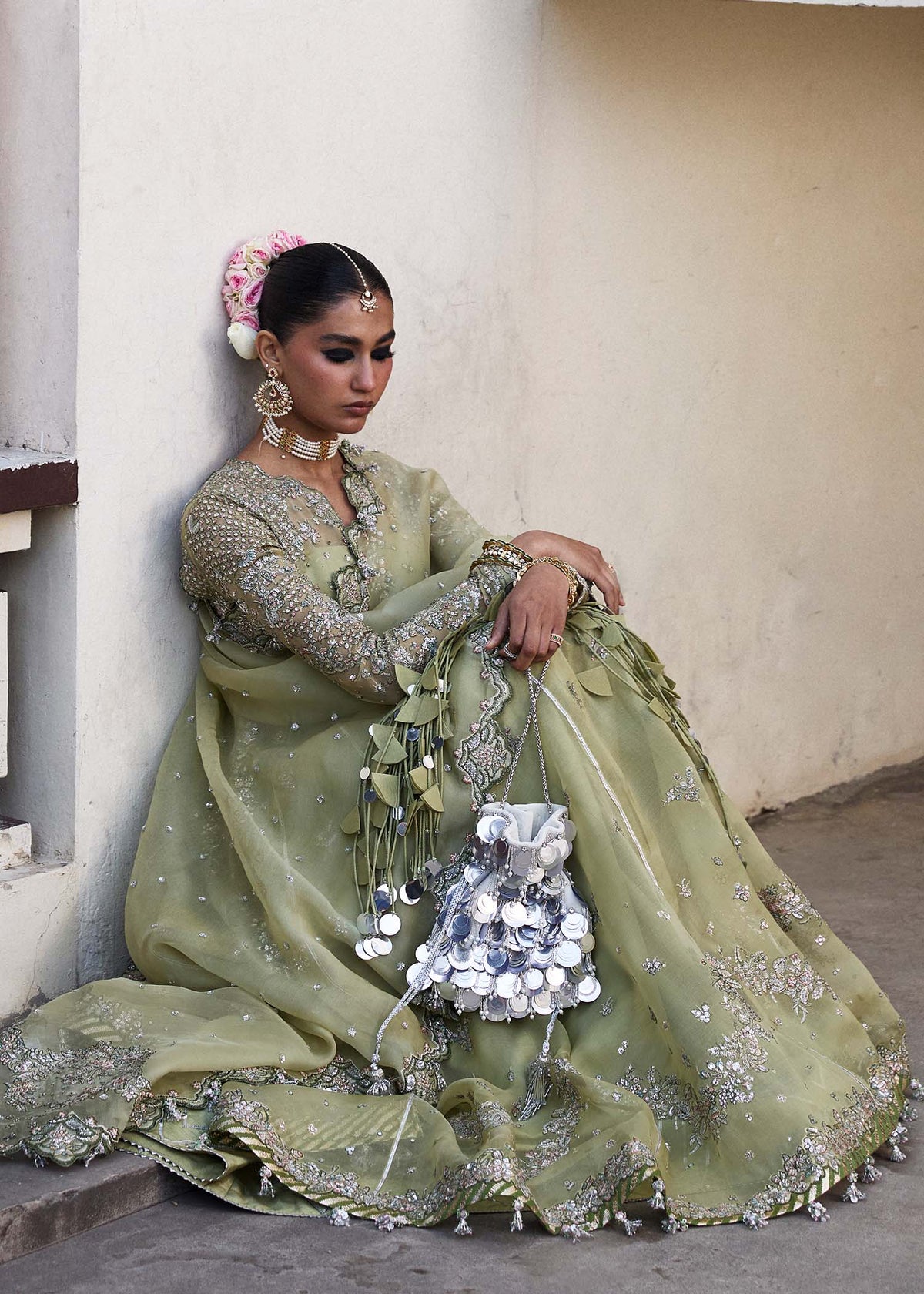 Hussain Rehar | Darlings Festive 25 | Tahiri -  Hussain Rehar Ladies Clothes - Original Designer Dress - House of Maryam