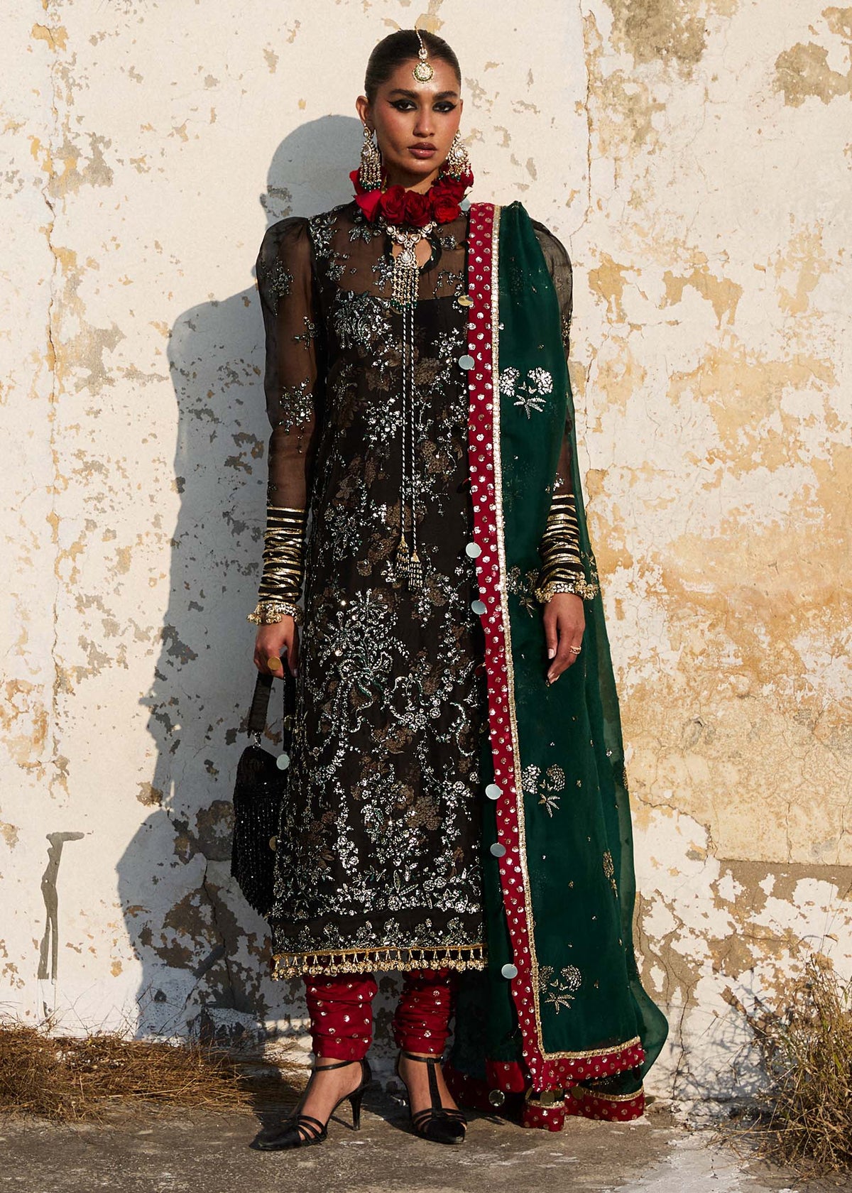 Hussain Rehar | Darlings Festive 25 | Shama -  Hussain Rehar Ladies Clothes - Original Designer Dress - House of Maryam
