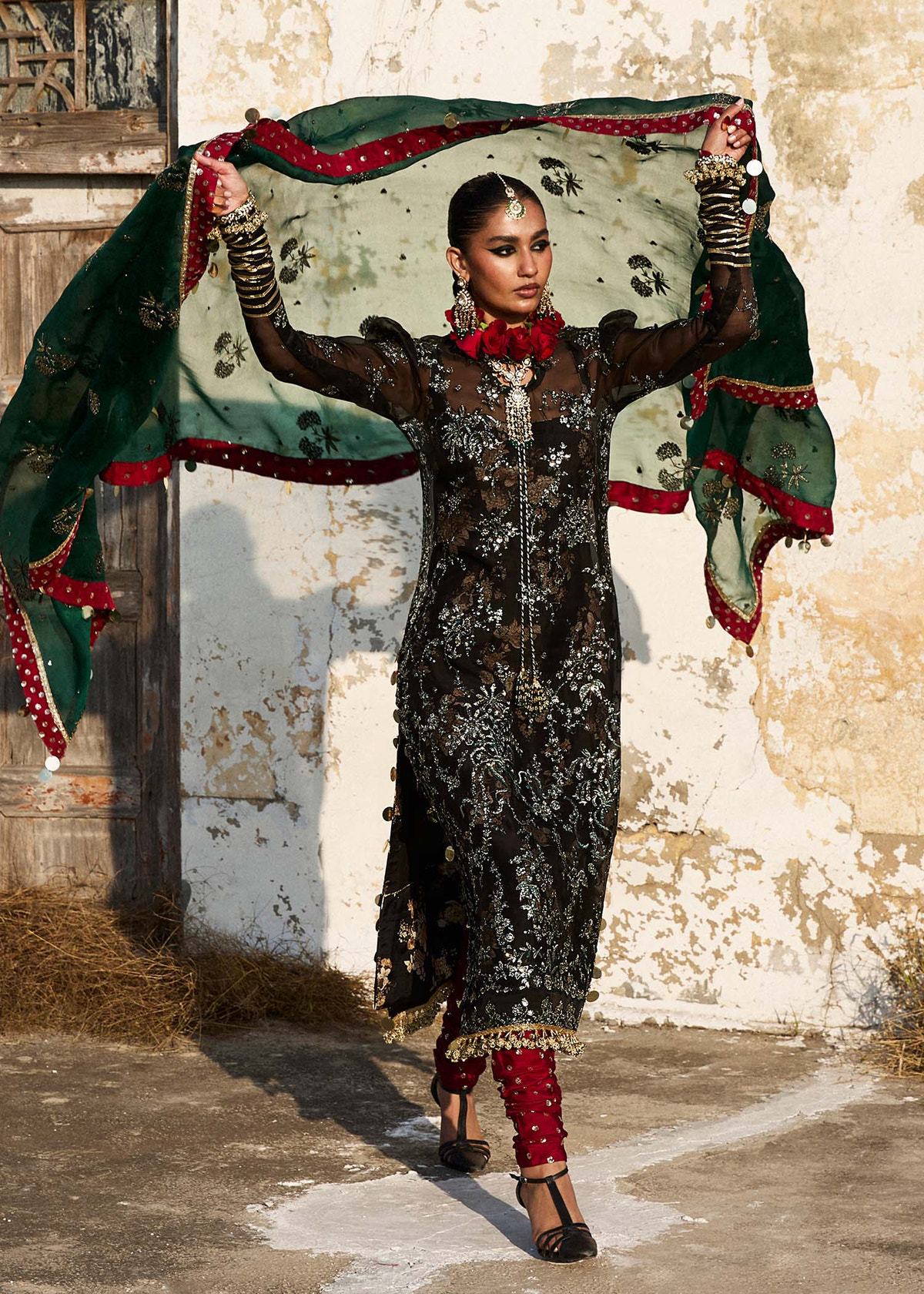Hussain Rehar | Darlings Festive 25 | Shama -  Hussain Rehar Ladies Clothes - Original Designer Dress - House of Maryam