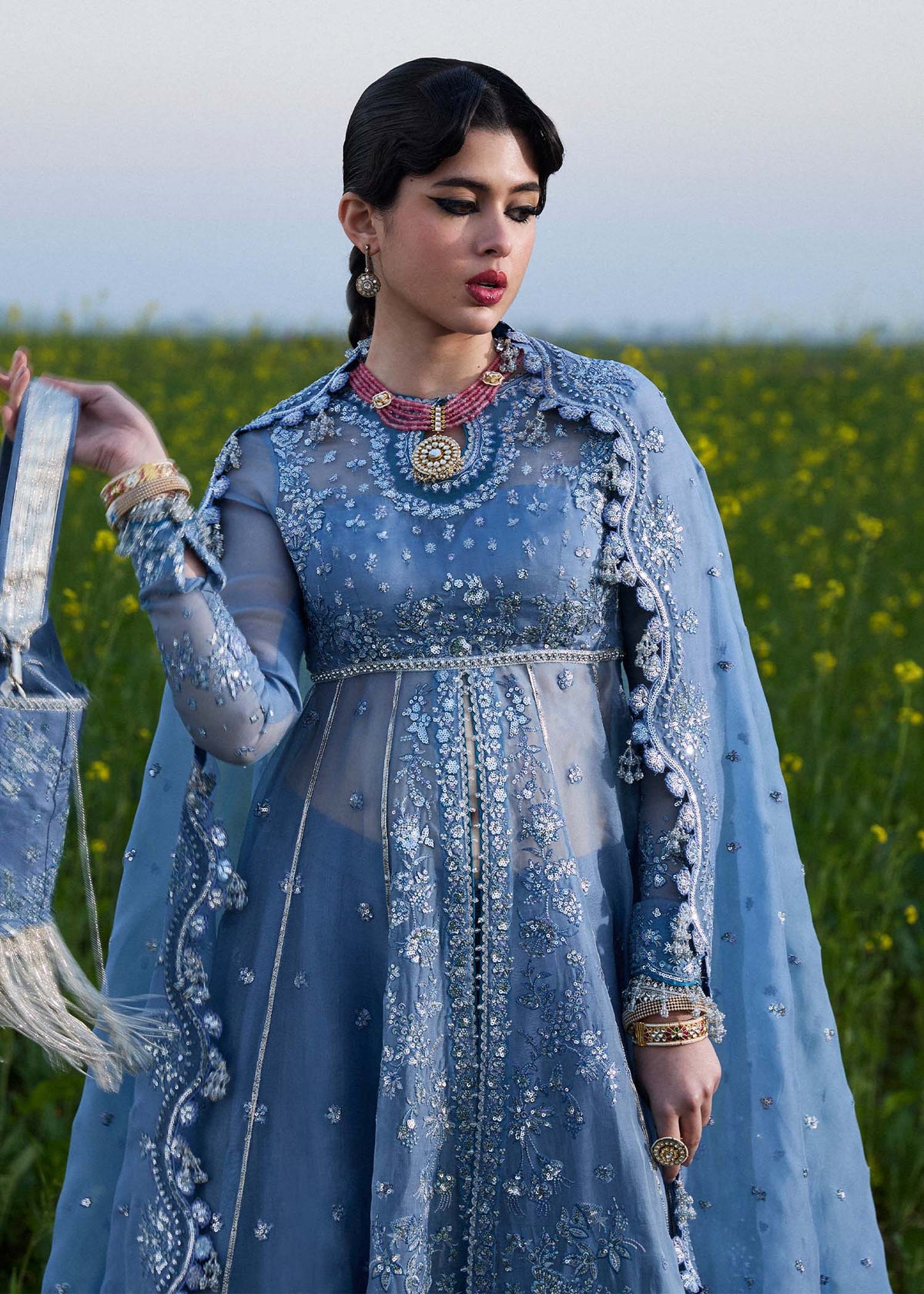 Hussain Rehar | Darlings Festive 25 | Mira -  Hussain Rehar Ladies Clothes - Original Designer Dress - House of Maryam