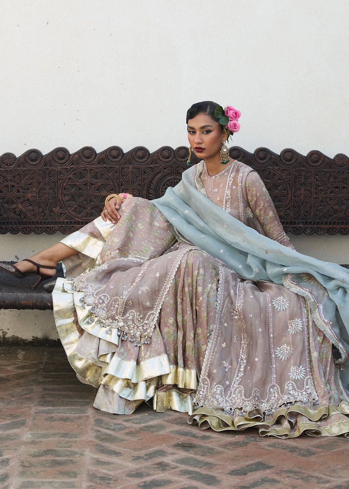 Hussain Rehar | Darlings Festive 25 | Ziniya -  Hussain Rehar Ladies Clothes - Original Designer Dress - House of Maryam