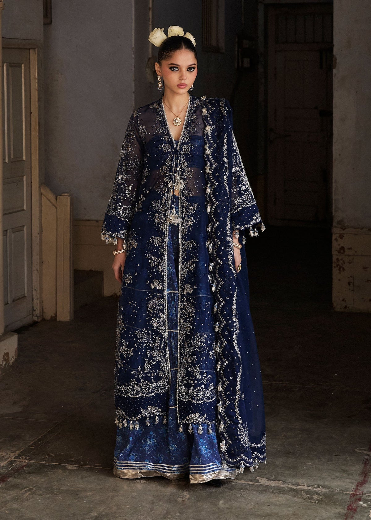 Hussain Rehar | Darlings Festive 25 | Safa -  Hussain Rehar Ladies Clothes - Original Designer Dress - House of Maryam