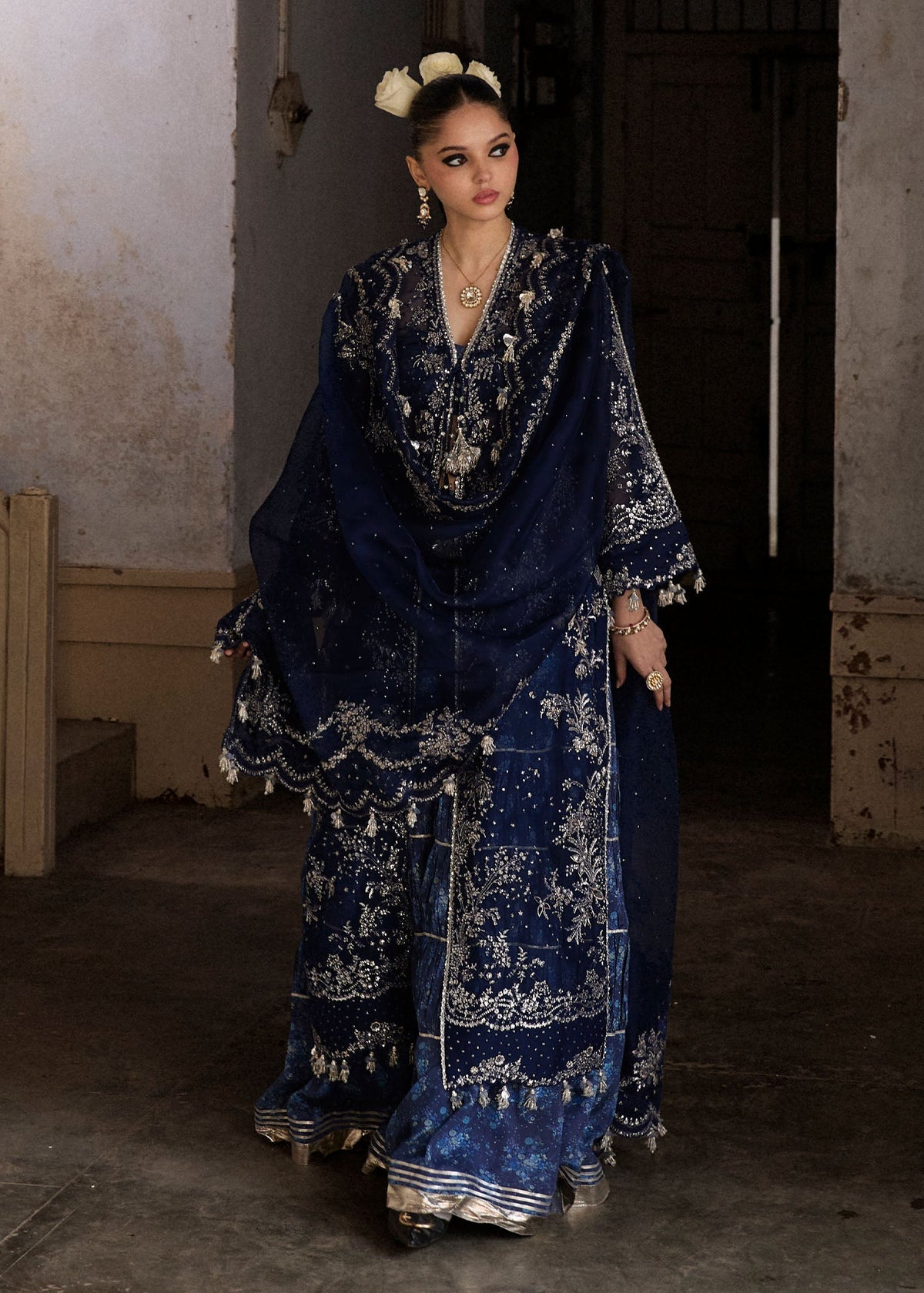 Hussain Rehar | Darlings Festive 25 | Safa -  Hussain Rehar Ladies Clothes - Original Designer Dress - House of Maryam