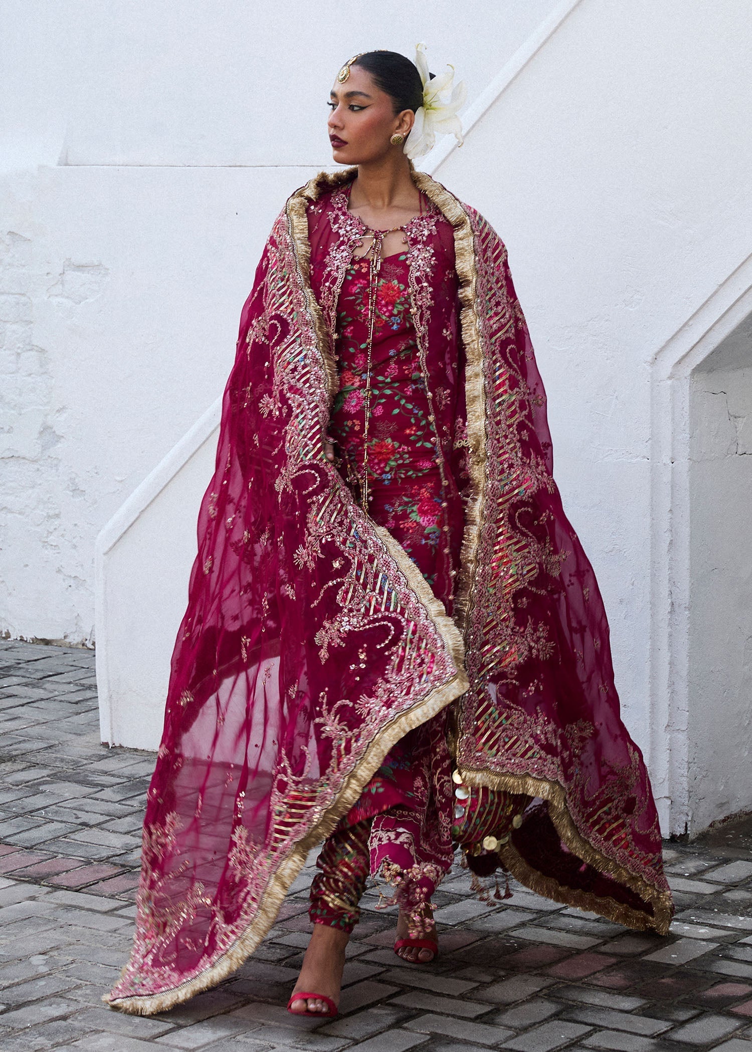 Hussain Rehar | Darlings Festive 25 | Maher -  Hussain Rehar Ladies Clothes -  House of Maryam