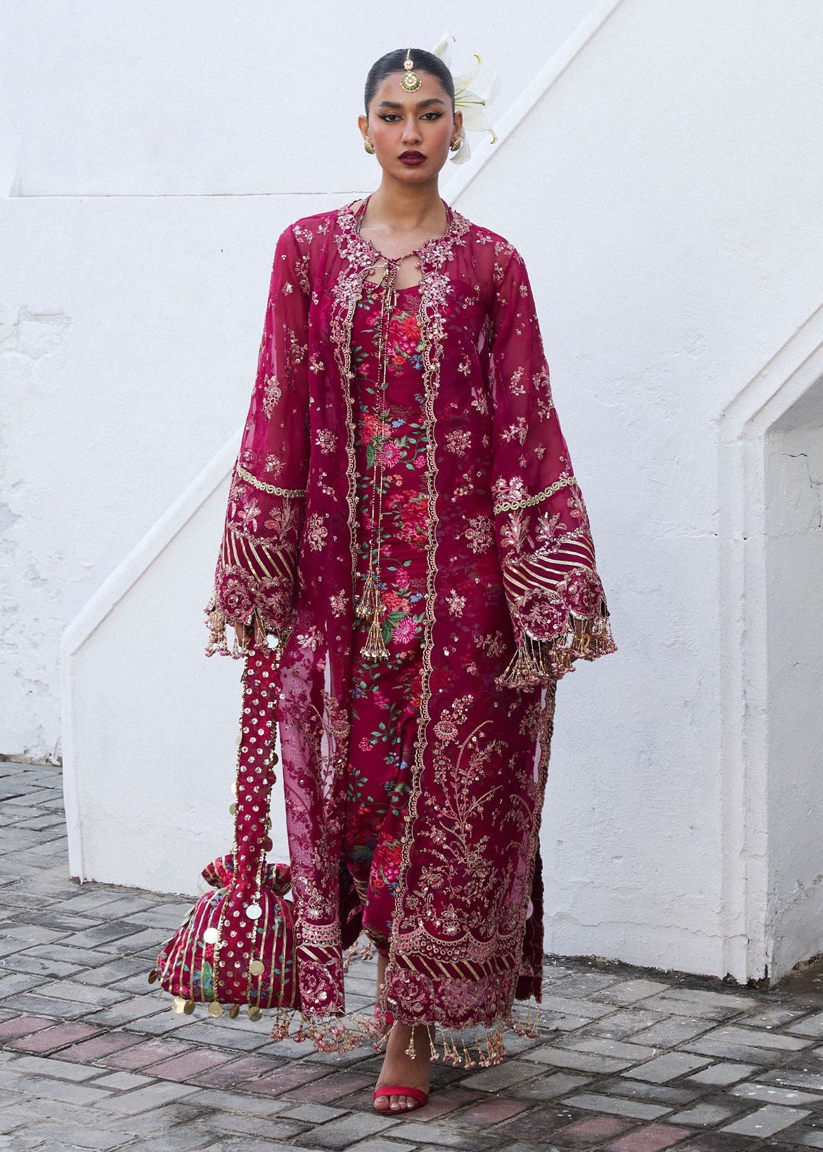 Hussain Rehar | Darlings Festive 25 | Maher -  Hussain Rehar Ladies Clothes - Original Designer Dress - House of Maryam