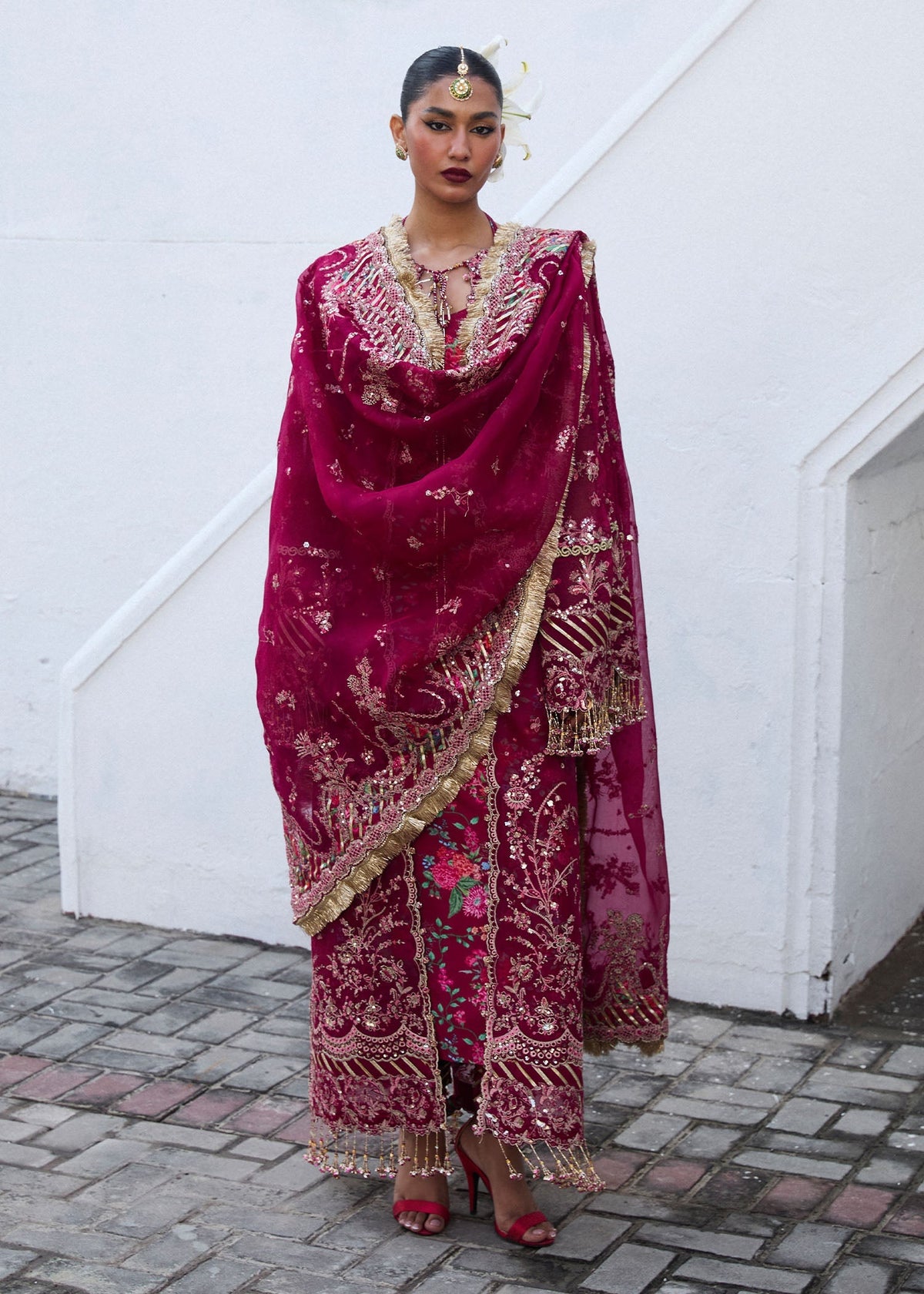 Hussain Rehar | Darlings Festive 25 | Maher -  Hussain Rehar Ladies Clothes - Original Designer Dress - House of Maryam