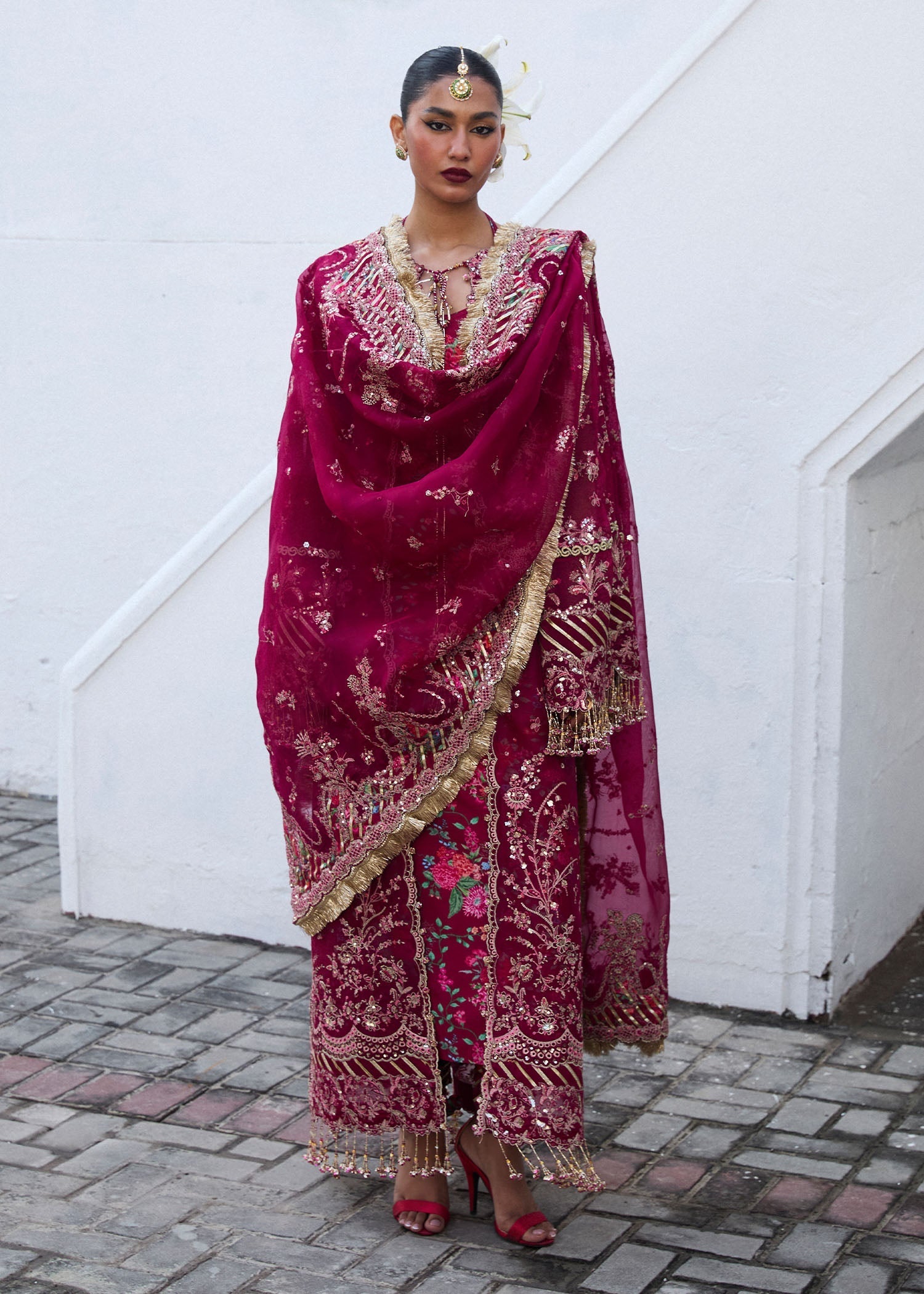 Hussain Rehar | Darlings Festive 25 | Maher -  Hussain Rehar Ladies Clothes -  House of Maryam