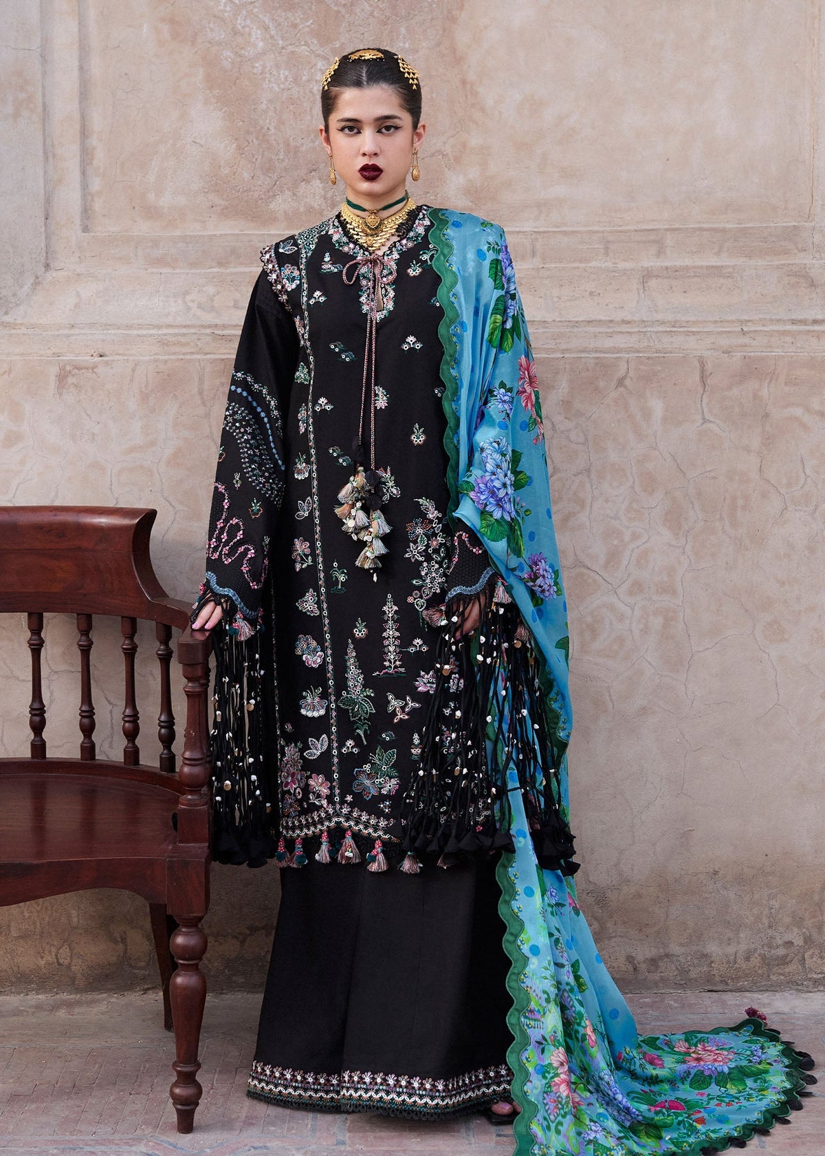Hussain Rehar | Nirmal SS 25 | Arzo -  Hussain Rehar Ladies Clothes - Original Designer Dress - House of Maryam