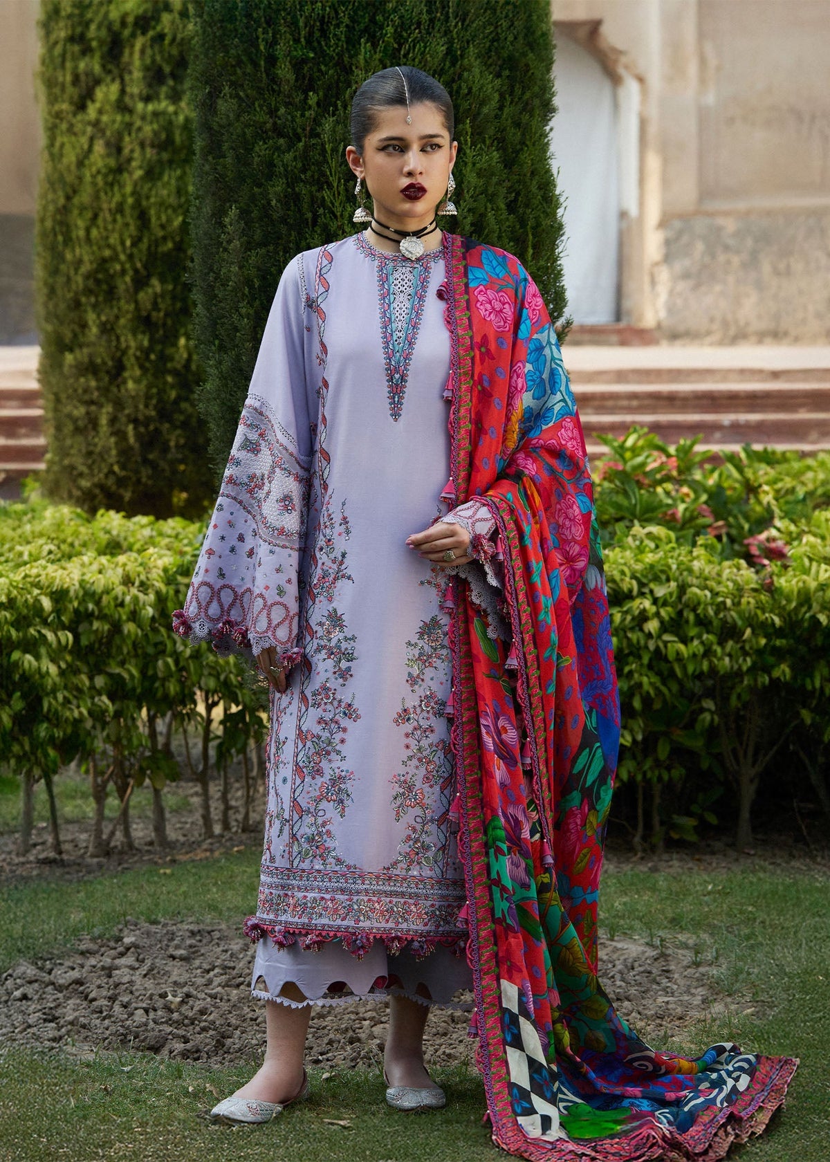 Hussain Rehar | Nirmal SS 25 | Inaya -  Hussain Rehar Ladies Clothes - Original Designer Dress - House of Maryam