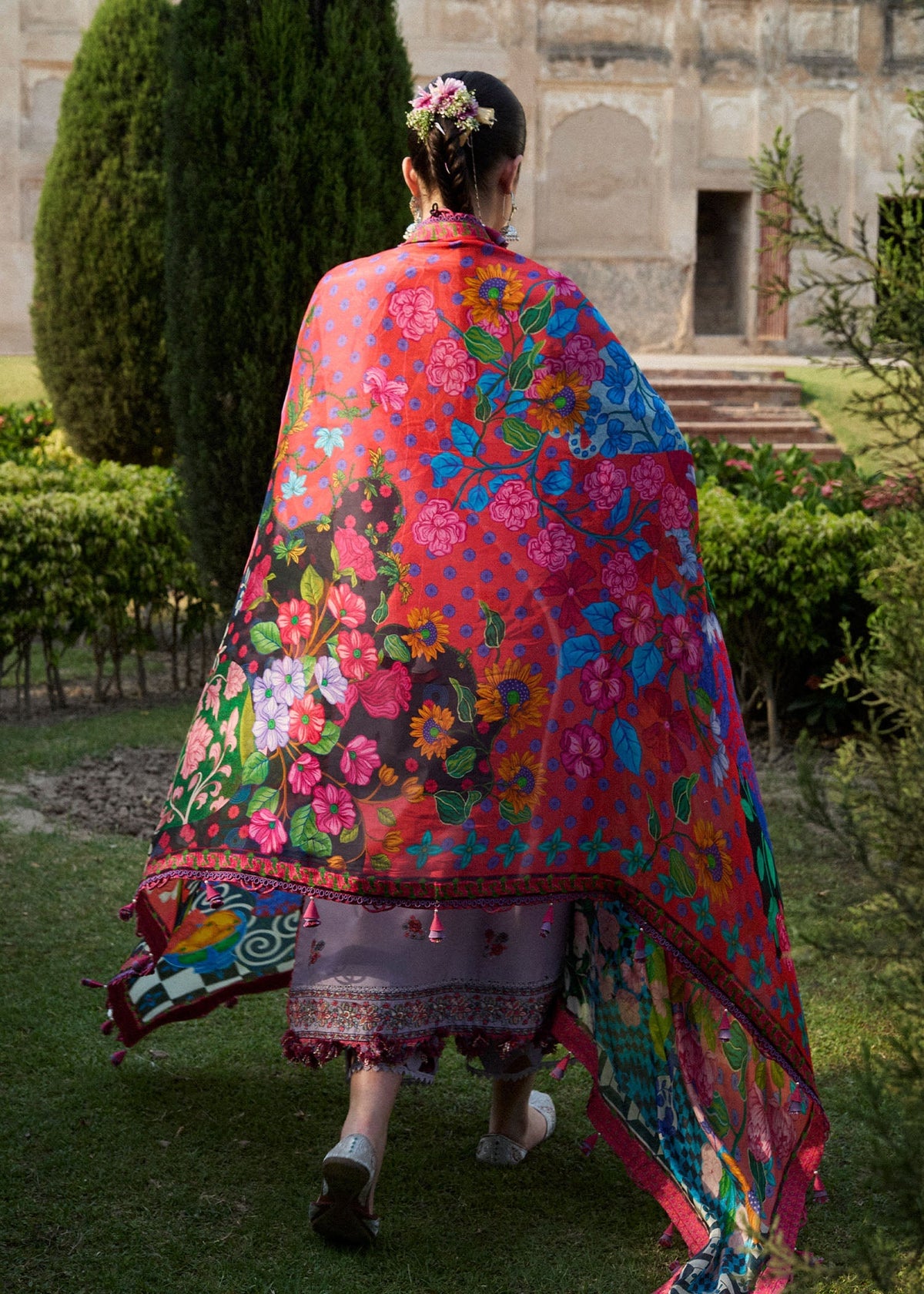 Hussain Rehar | Nirmal SS 25 | Inaya -  Hussain Rehar Ladies Clothes - Original Designer Dress - House of Maryam