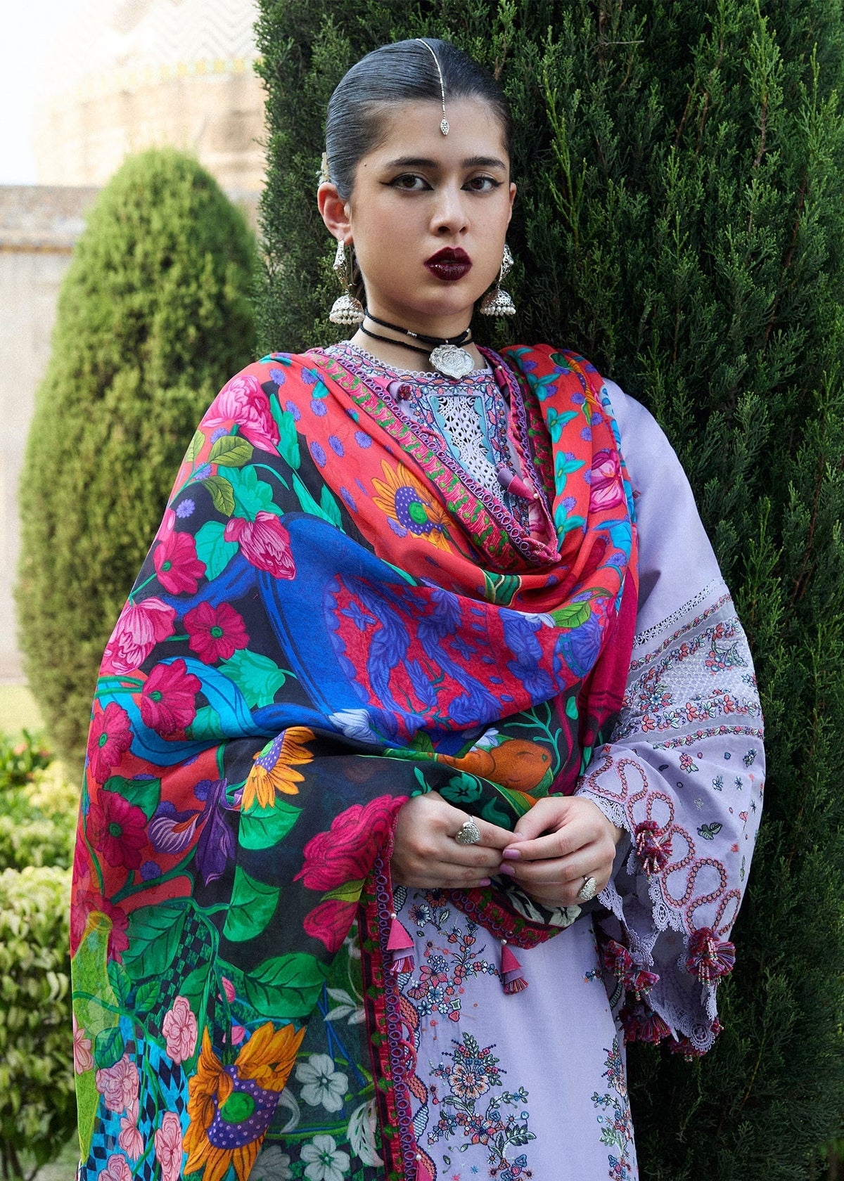 Hussain Rehar | Nirmal SS 25 | Inaya -  Hussain Rehar Ladies Clothes - Original Designer Dress - House of Maryam