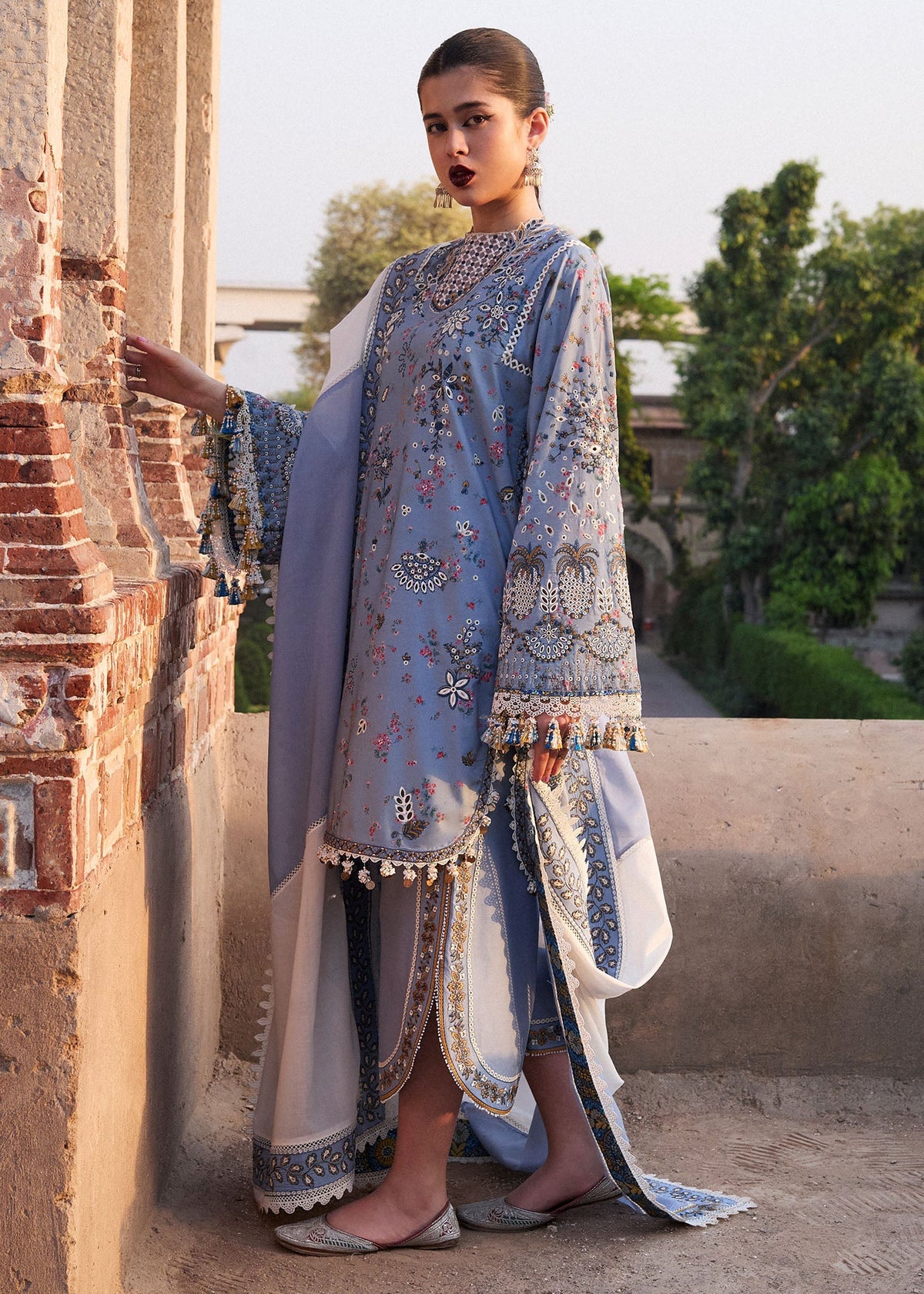 Hussain Rehar | Nirmal SS 25 | Fira -  Hussain Rehar Ladies Clothes - Original Designer Dress - House of Maryam