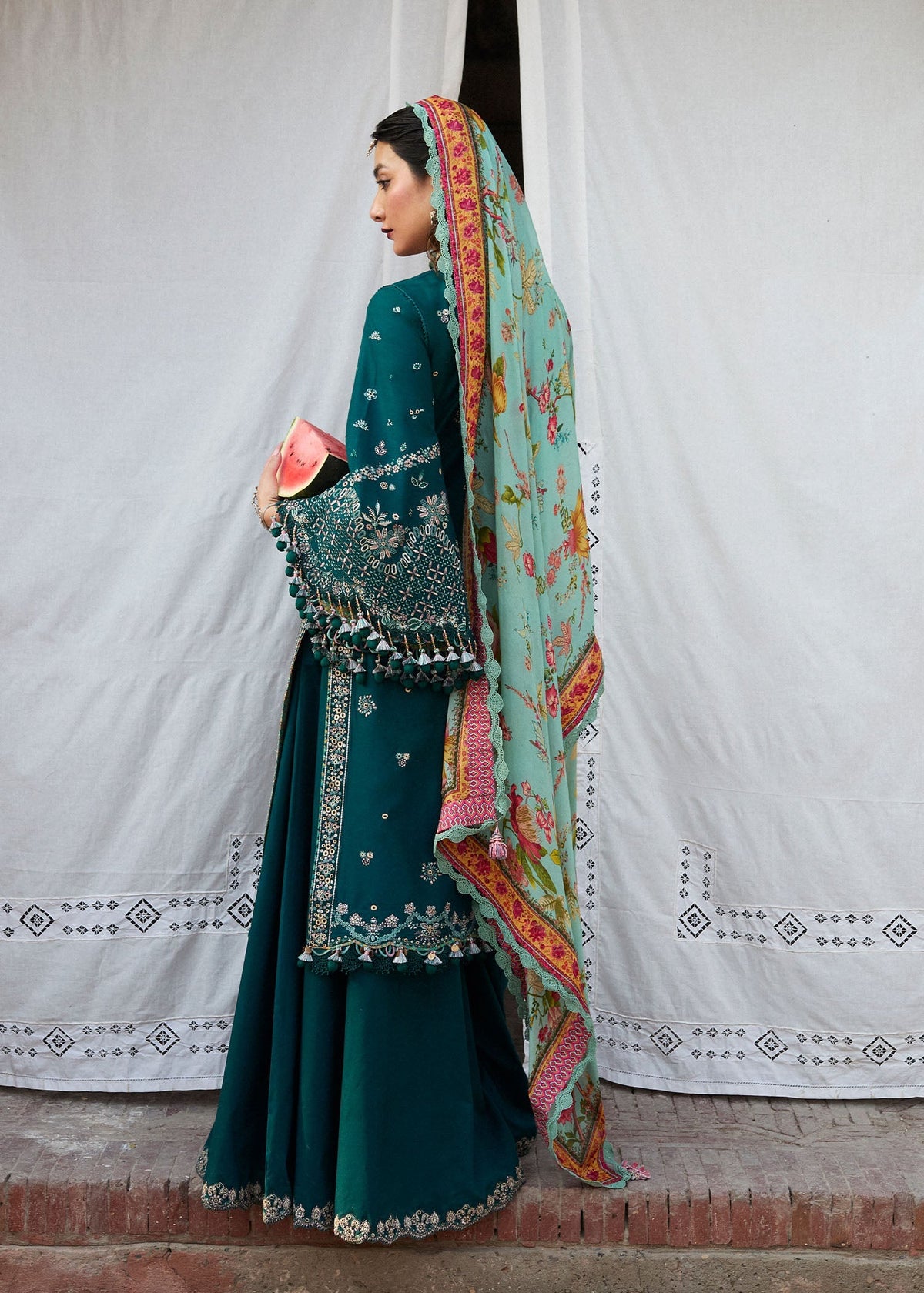 Hussain Rehar | Nirmal SS 25 | Saher -  Hussain Rehar Ladies Clothes - Original Designer Dress - House of Maryam
