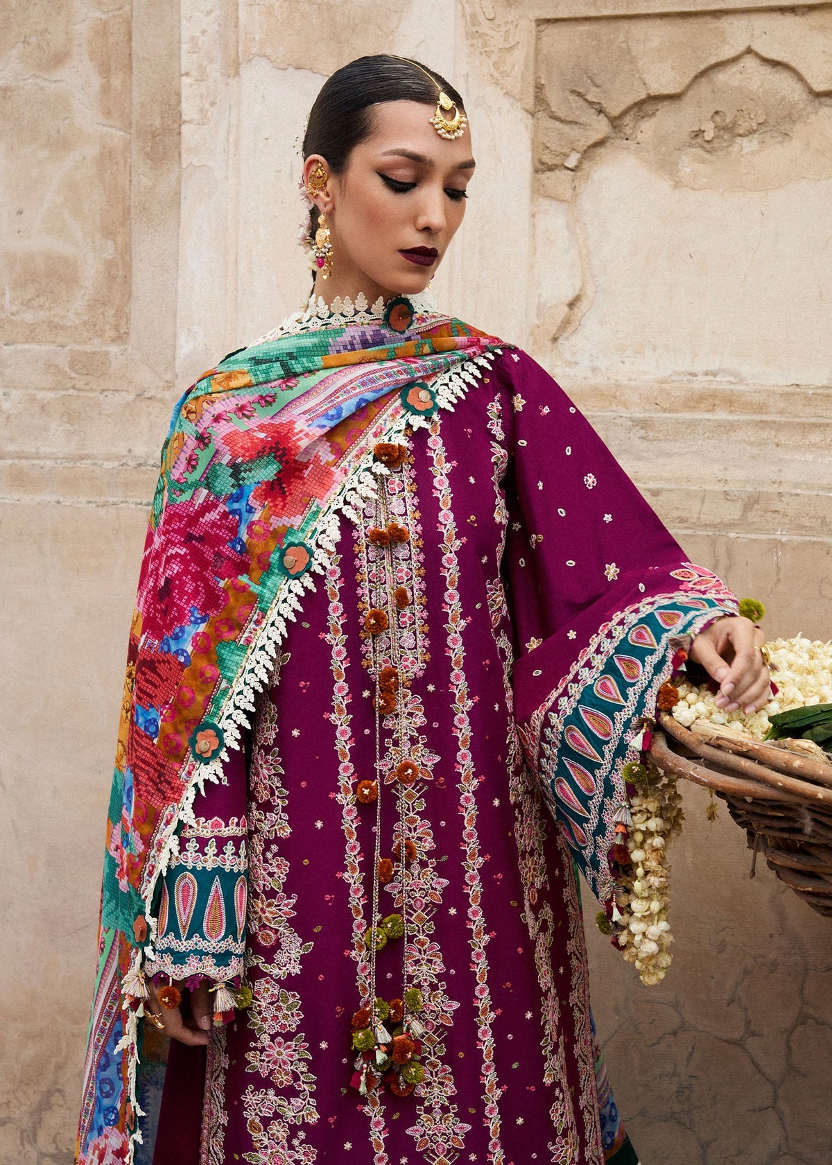 Hussain Rehar | Nirmal SS 25 | Kahei -  Hussain Rehar Ladies Clothes - Original Designer Dress - House of Maryam