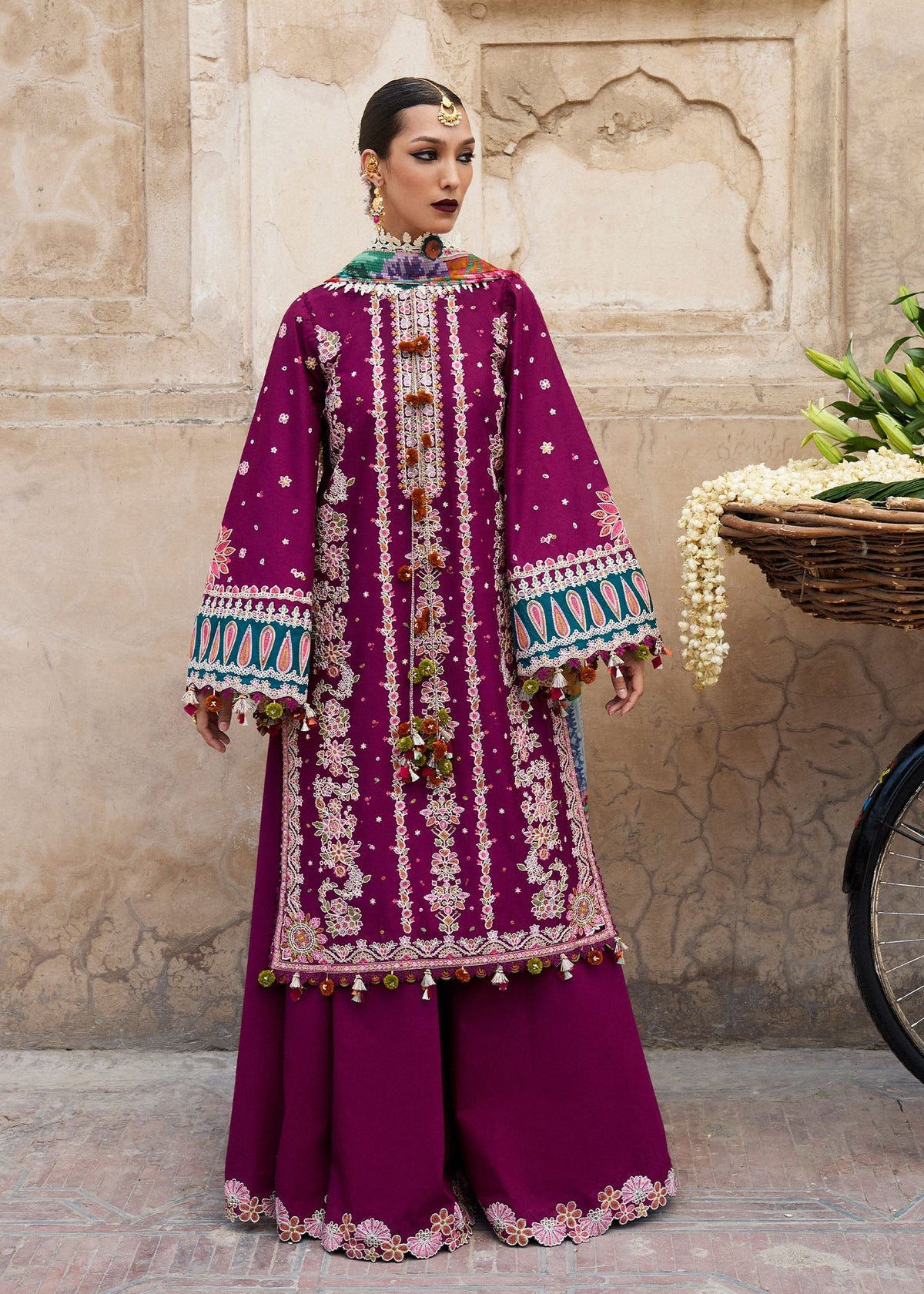 Hussain Rehar | Nirmal SS 25 | Kahei -  Hussain Rehar Ladies Clothes - Original Designer Dress - House of Maryam