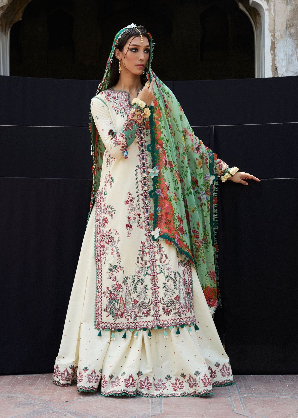 Hussain Rehar | Nirmal SS 25 | Sahil -  Hussain Rehar Ladies Clothes - Original Designer Dress - House of Maryam