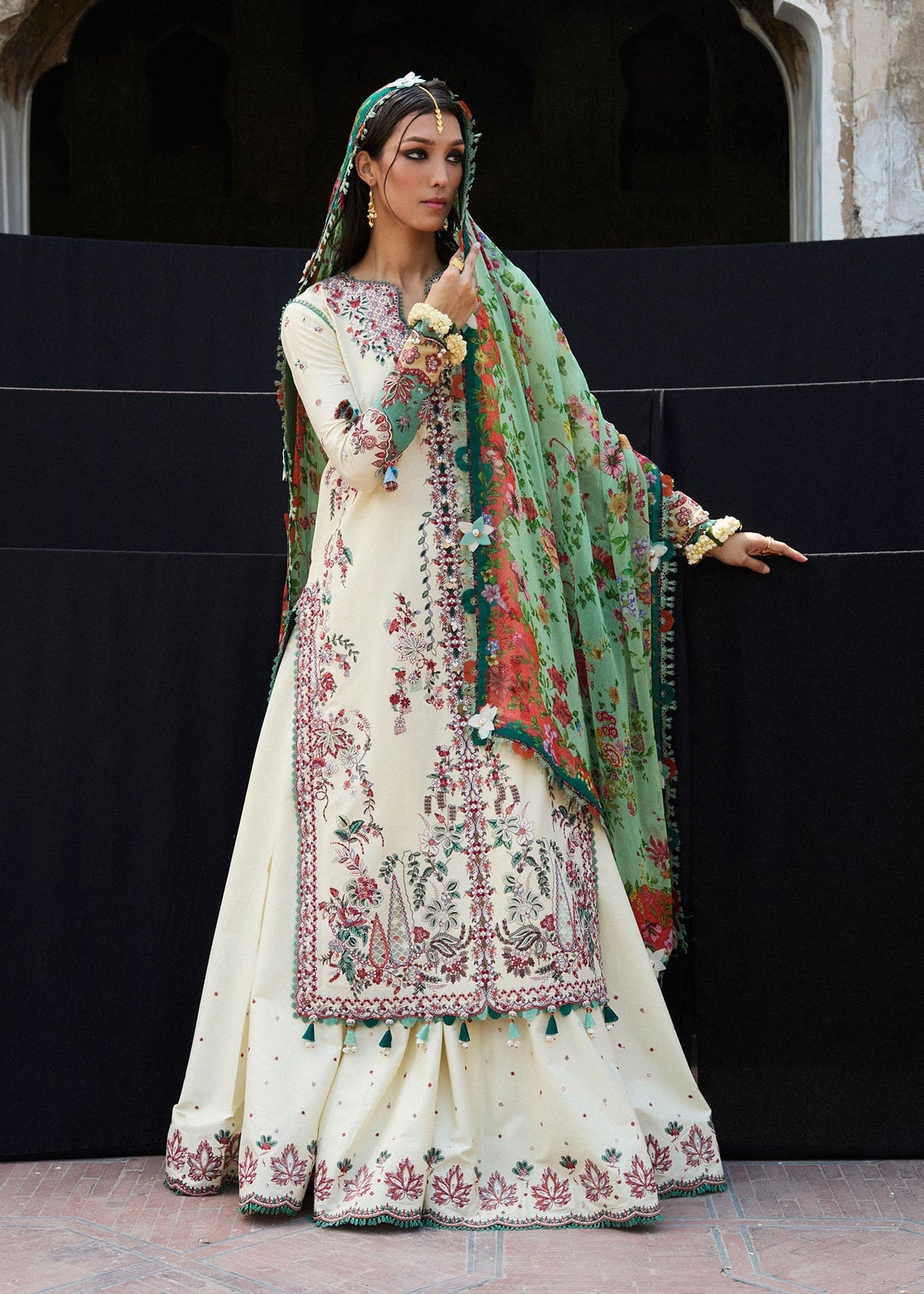 Hussain Rehar | Nirmal SS 25 | Sahil -  Hussain Rehar Ladies Clothes - Original Designer Dress - House of Maryam