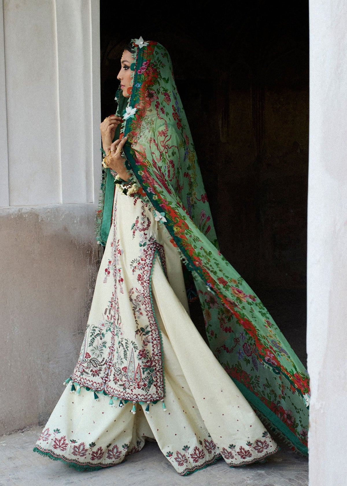 Hussain Rehar | Nirmal SS 25 | Sahil -  Hussain Rehar Ladies Clothes - Original Designer Dress - House of Maryam