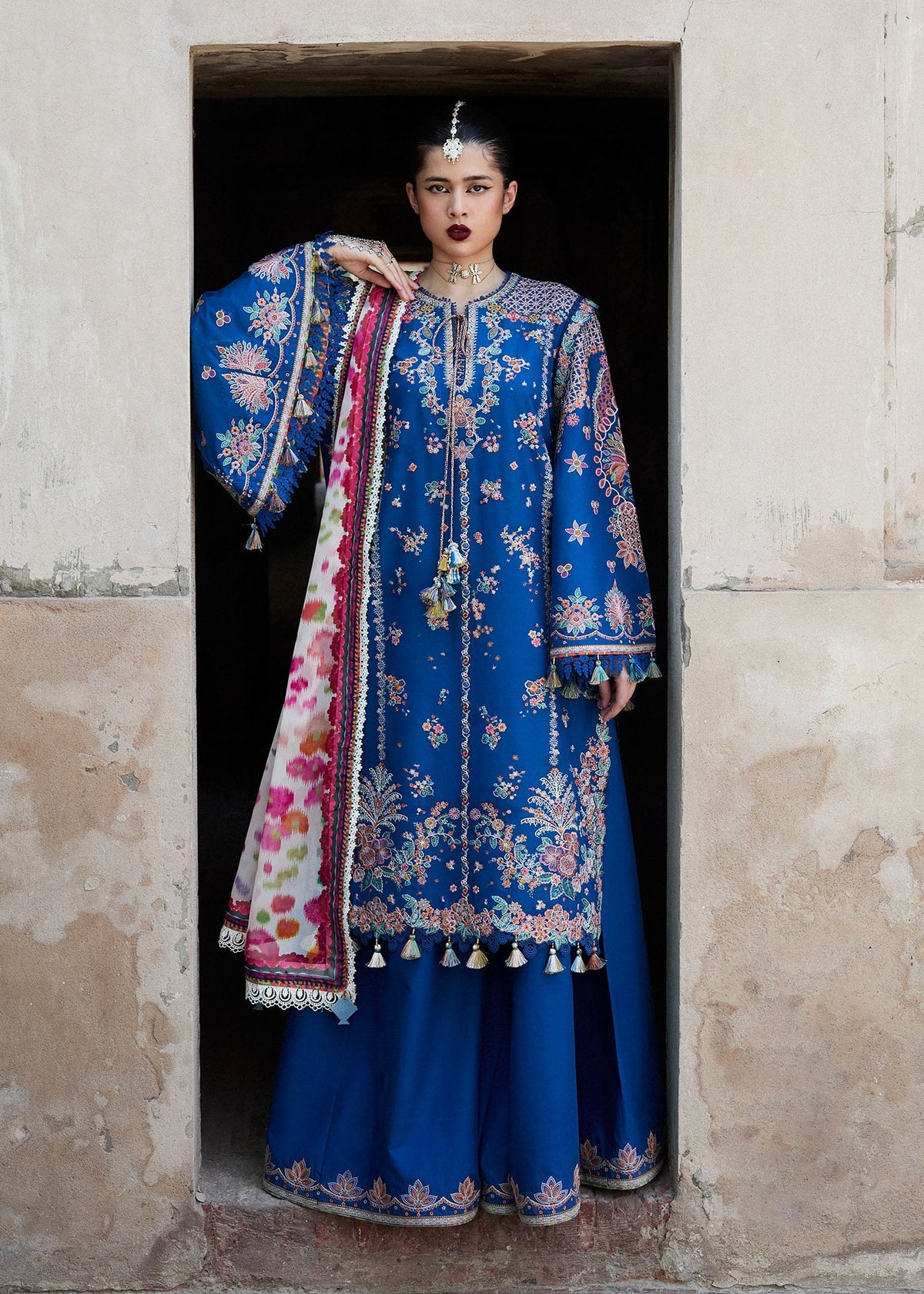Hussain Rehar | Nirmal SS 25 | Zarqa -  Hussain Rehar Ladies Clothes - Original Designer Dress - House of Maryam