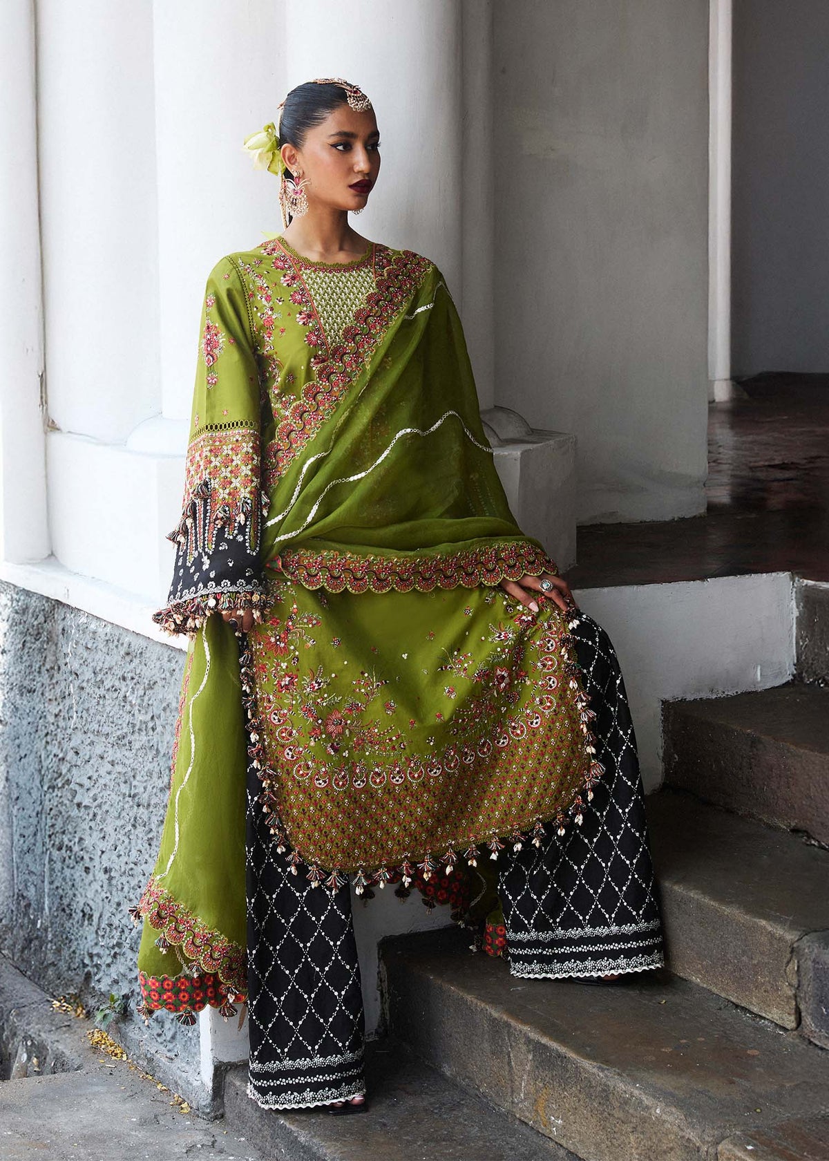 Hussain Rehar | Luxury Lawn 25 | Abass -  Hussain Rehar Ladies Clothes - Original Designer Dress - House of Maryam