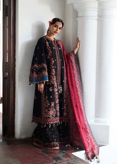 Hussain Rehar | Luxury Lawn 25 | Bliz -  Hussain Rehar Ladies Clothes - Original Designer Dress - House of Maryam