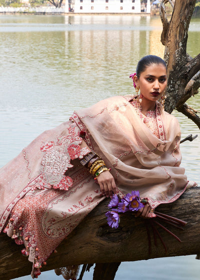 Hussain Rehar | Luxury Lawn 25 | Mari -  Hussain Rehar Ladies Clothes - Original Designer Dress - House of Maryam