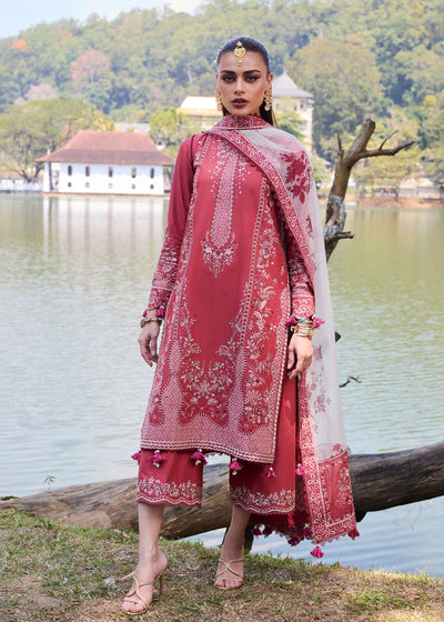 Hussain Rehar | Luxury Lawn 25 | Flare -  Hussain Rehar Ladies Clothes - Original Designer Dress - House of Maryam