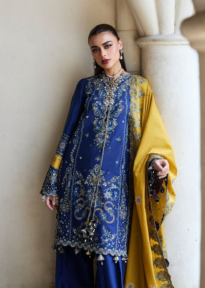 Hussain Rehar | Luxury Lawn 25 | Riviera -  Hussain Rehar Ladies Clothes - Original Designer Dress - House of Maryam