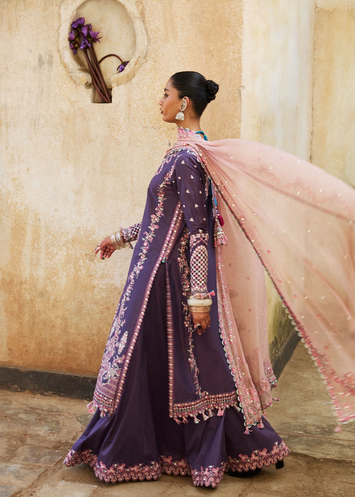Hussain Rehar | Luxury Lawn 25 | Irris -  Hussain Rehar Ladies Clothes - Original Designer Dress - House of Maryam
