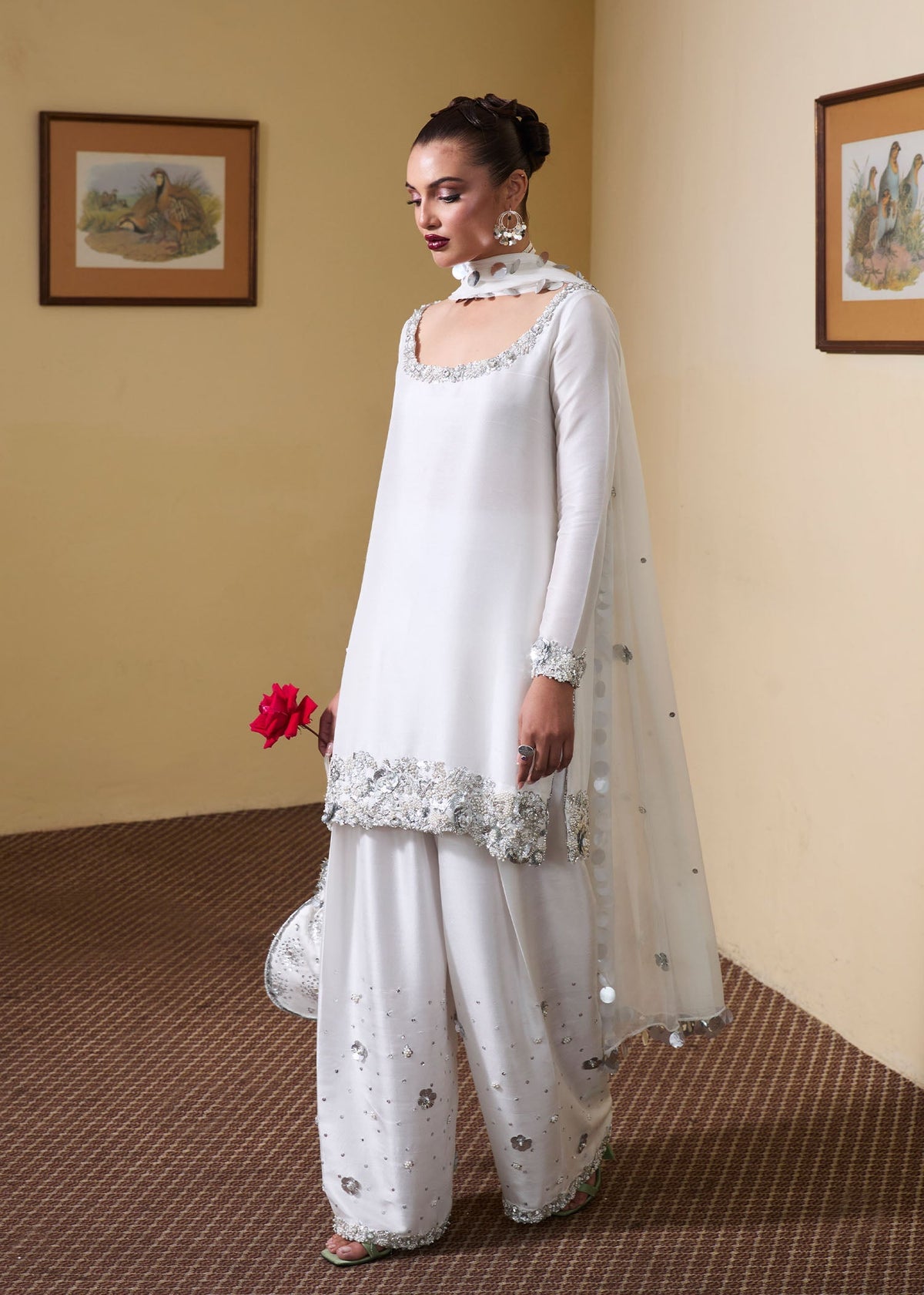 Hussain Rehar | SS Luxury Pret 25 | Swoon -  Hussain Rehar Ladies Clothes - Original Designer Dress - House of Maryam