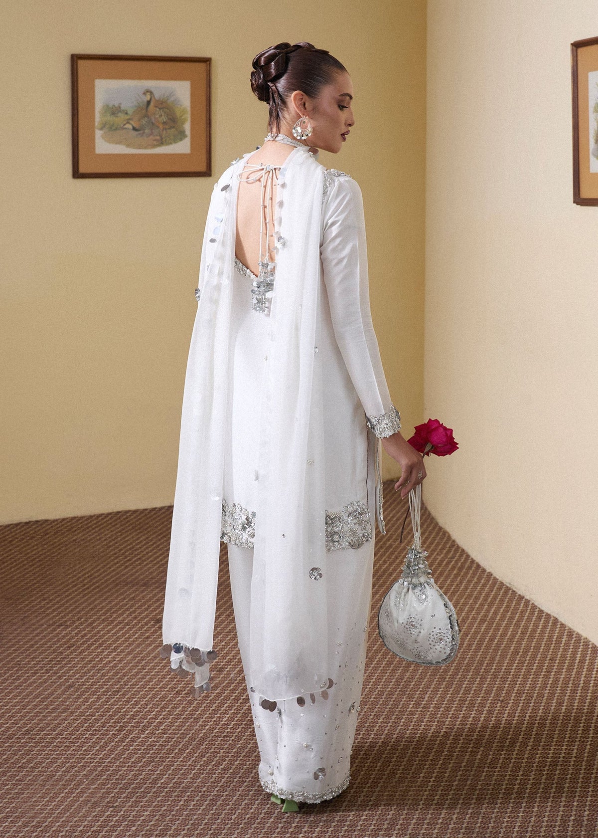 Hussain Rehar | SS Luxury Pret 25 | Swoon -  Hussain Rehar Ladies Clothes - Original Designer Dress - House of Maryam